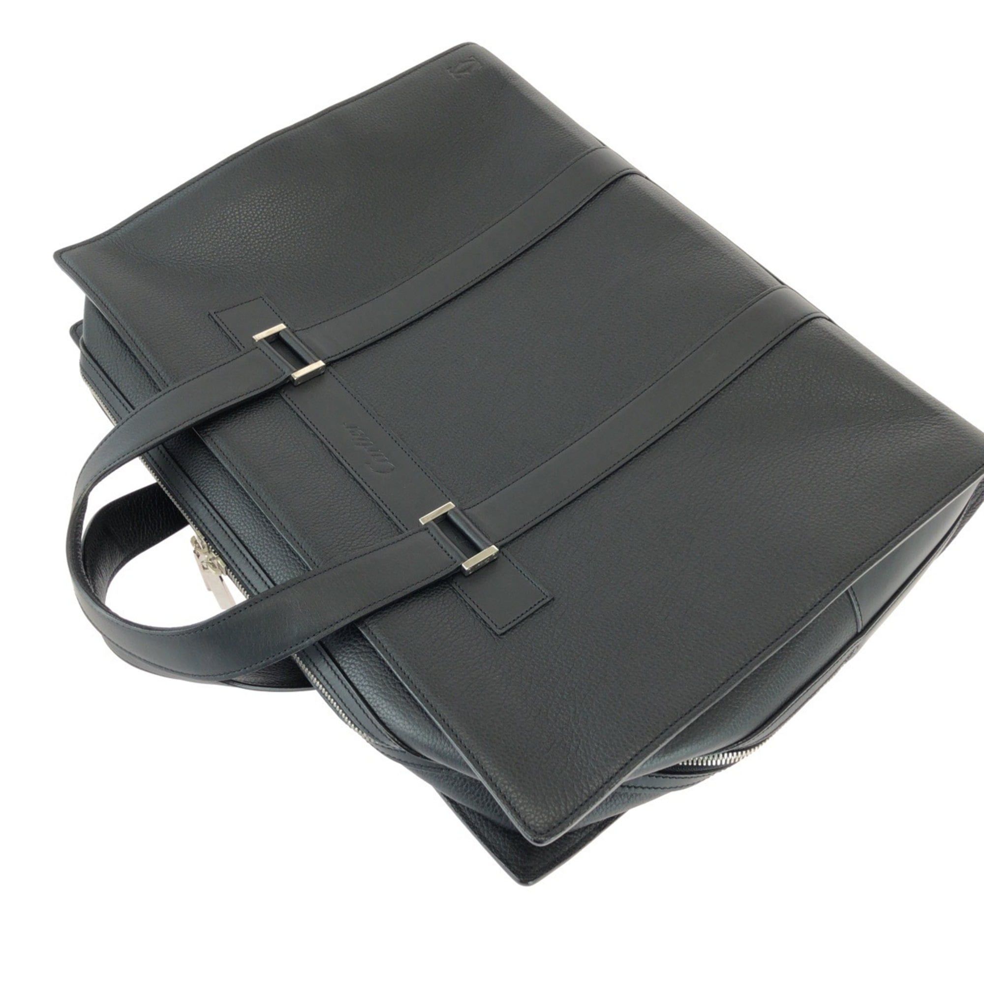 Leather Briefcase (Pre-Owned) - Cartier - Modalova