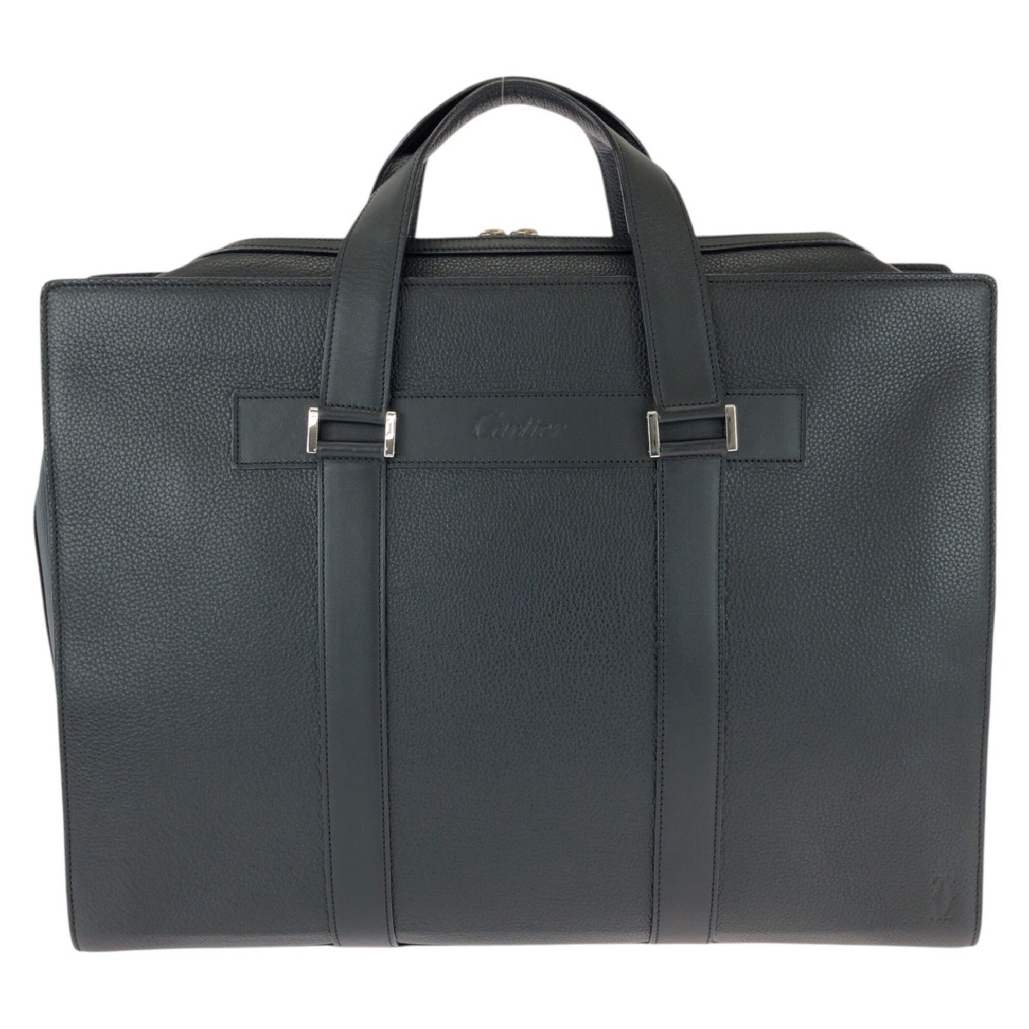 Leather Briefcase (Pre-Owned) - Cartier - Modalova