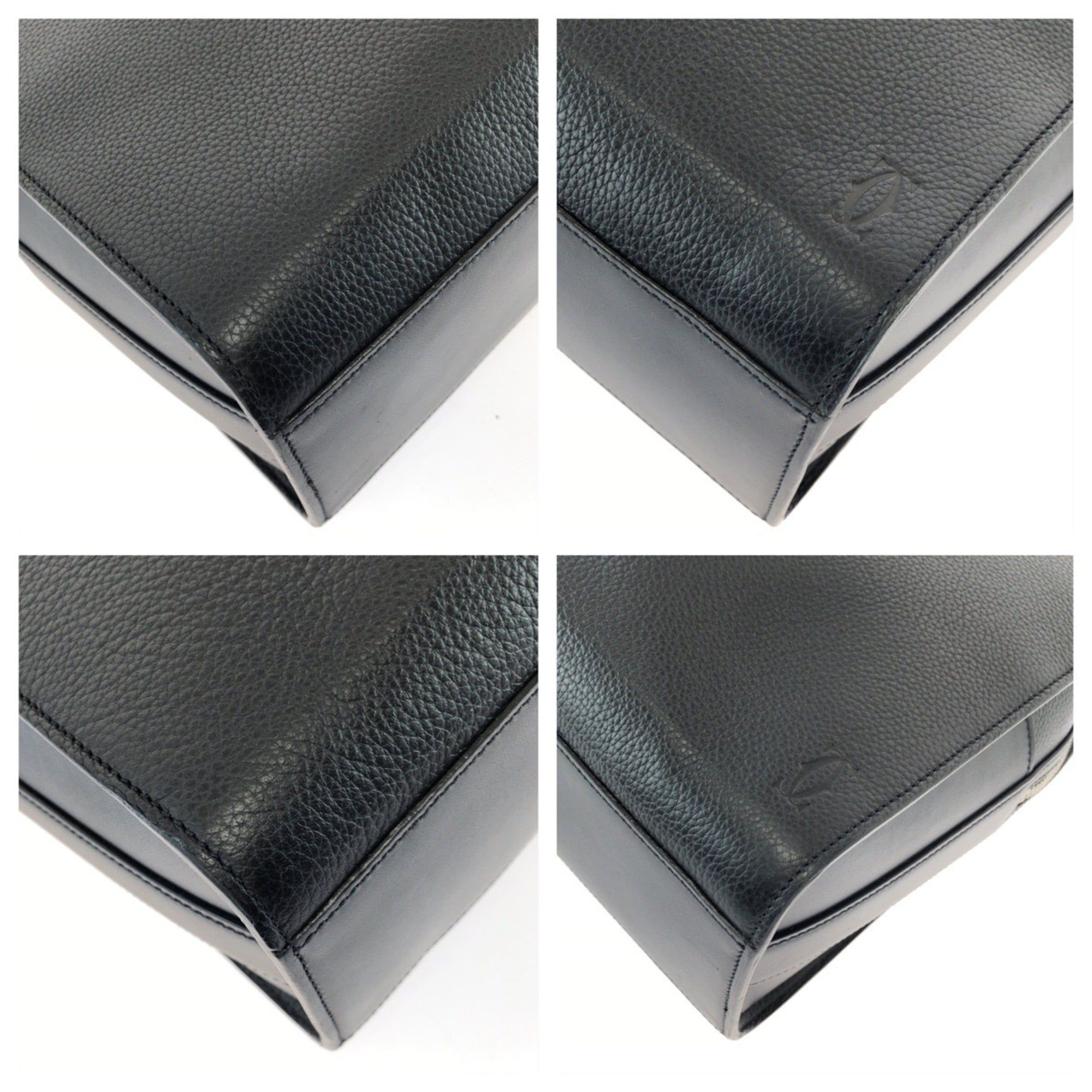Leather Briefcase (Pre-Owned) - Cartier - Modalova