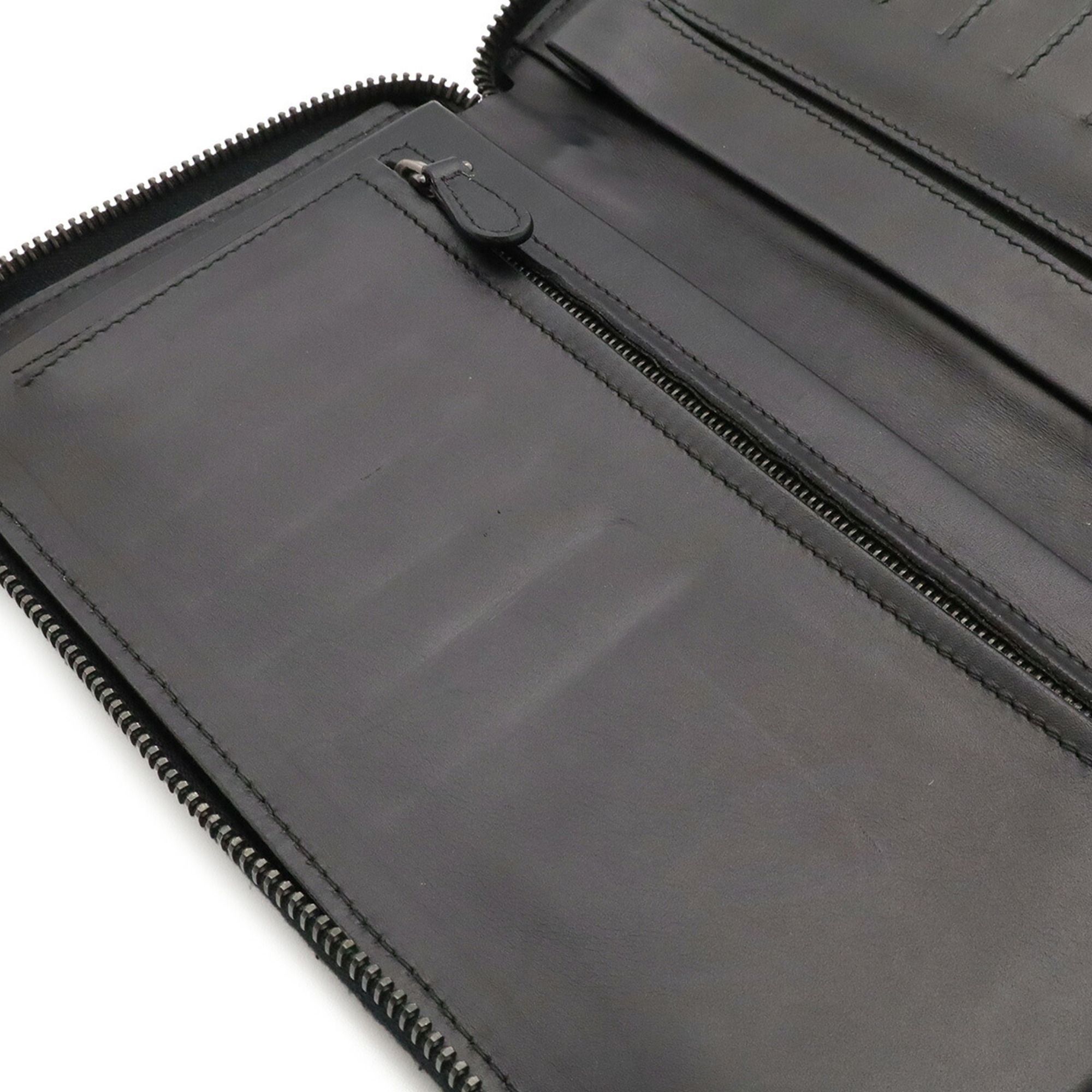 Leather Long Wallet (Bi-Fold) (Pre-Owned) - Bottega Veneta - Modalova