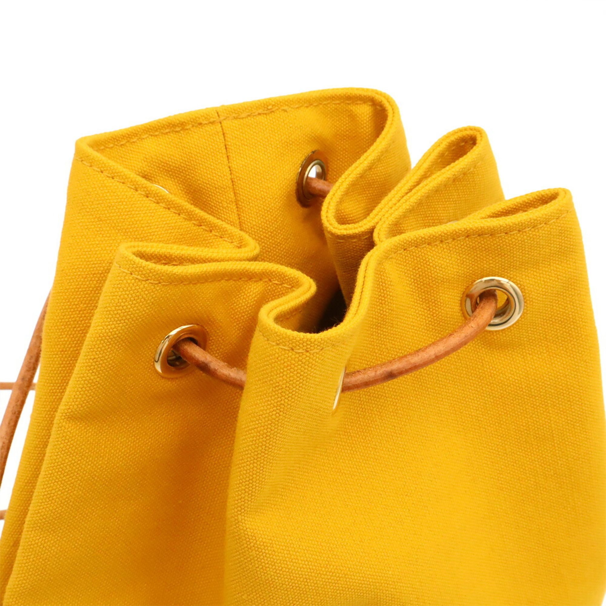 Canvas Leather Shoulder Bag (Pre-Owned) - Hermes - Modalova
