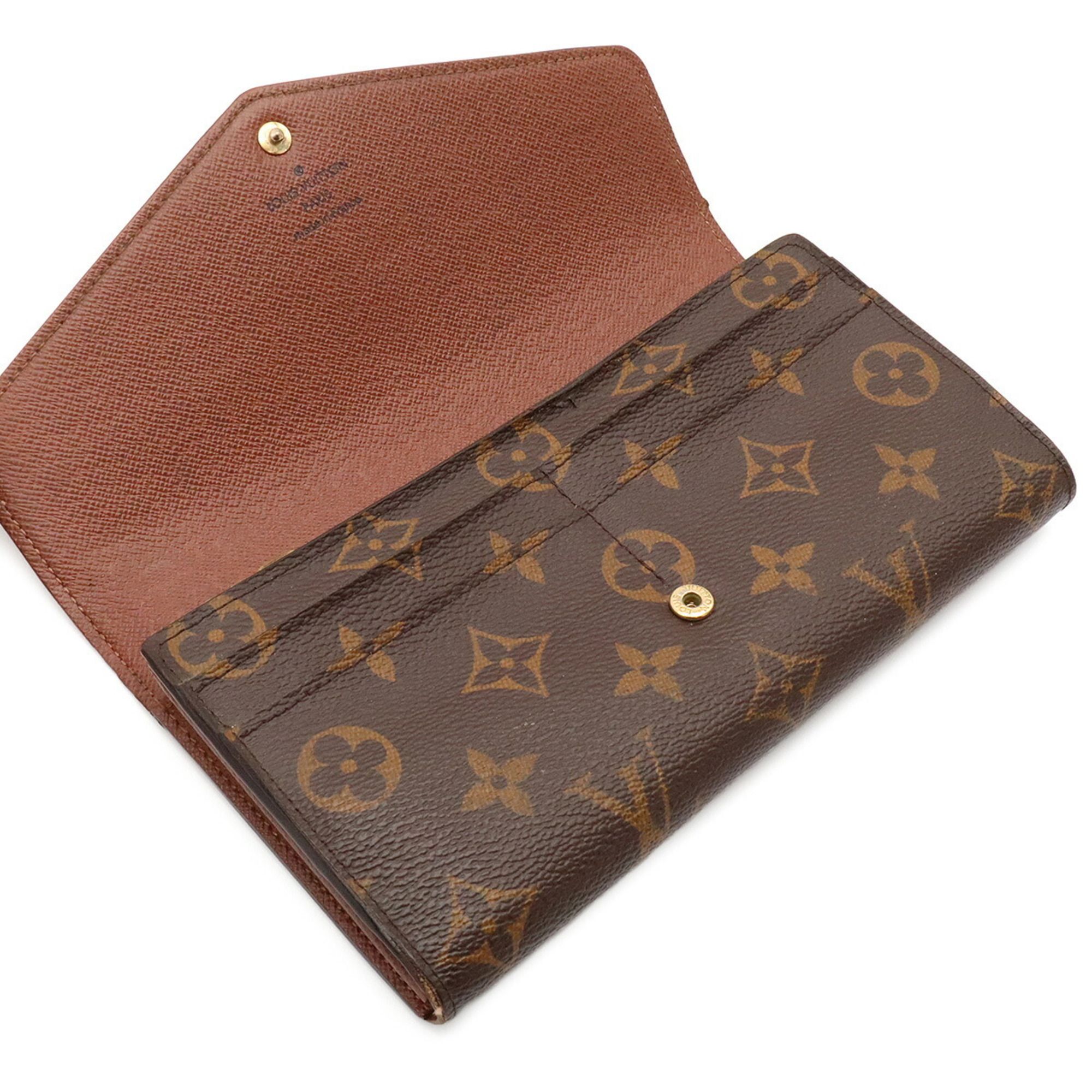 Monogram Canvas Long Wallet (Bi-Fold) (Pre-Owned) - Louis Vuitton - Modalova