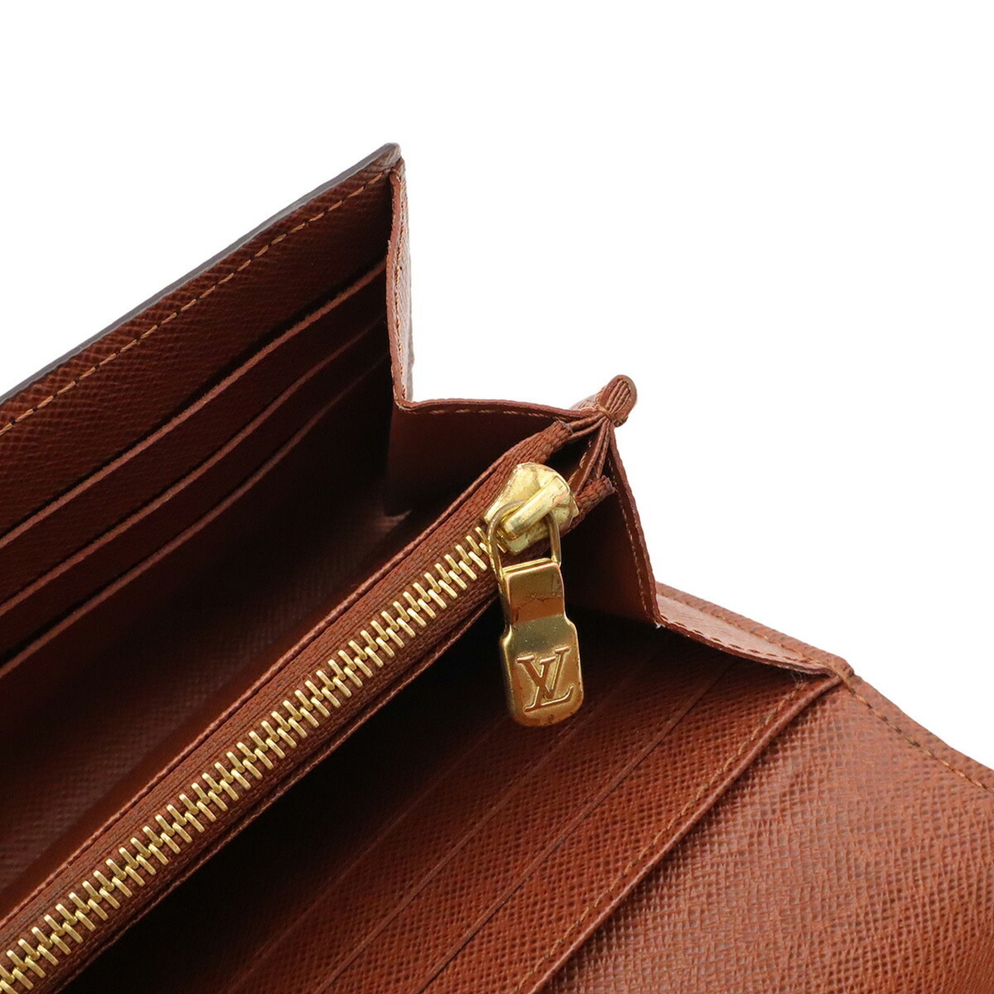 Monogram Canvas Long Wallet (Bi-Fold) (Pre-Owned) - Louis Vuitton - Modalova