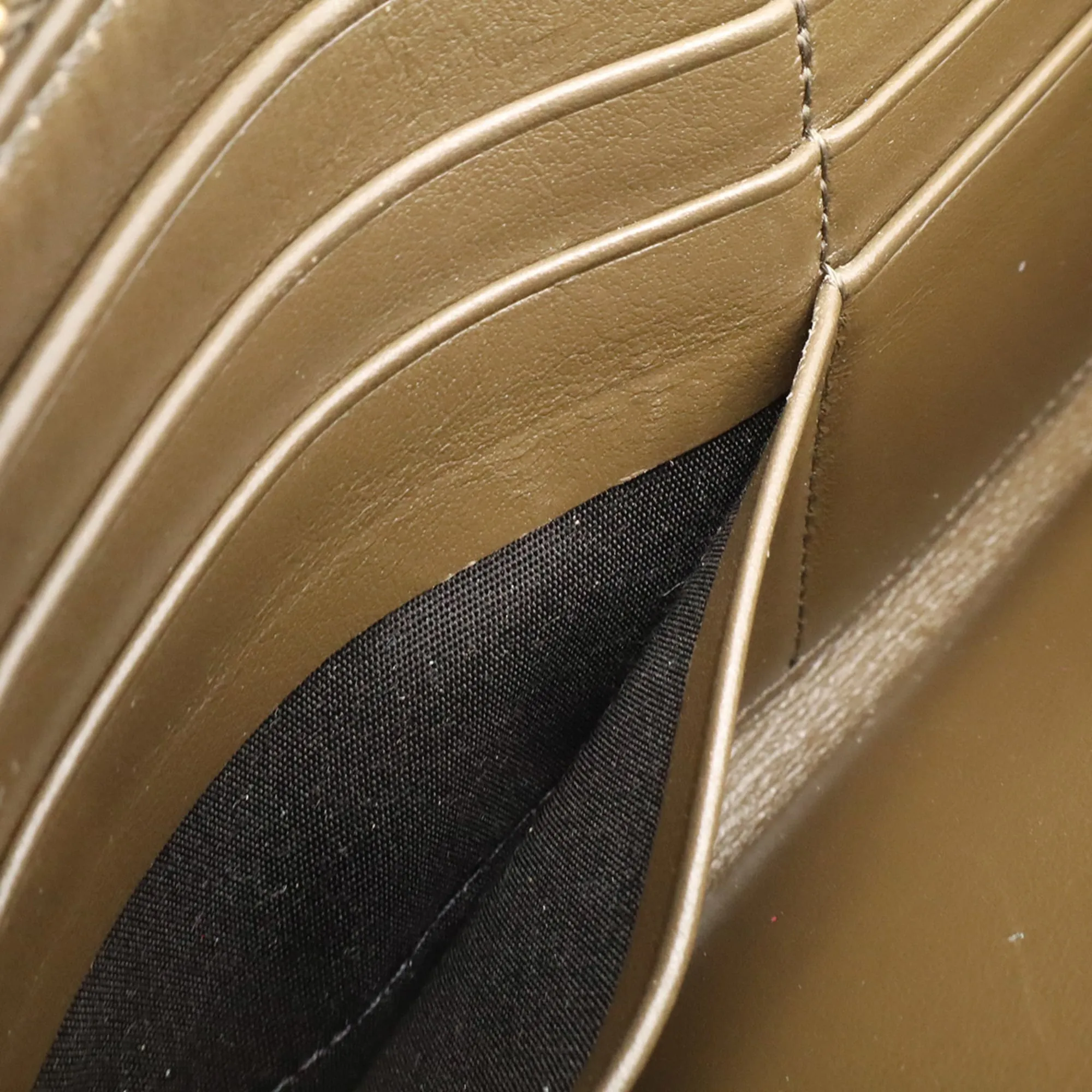 Leather Long Wallet (Bi-Fold) (Pre-Owned) - Celine - Modalova