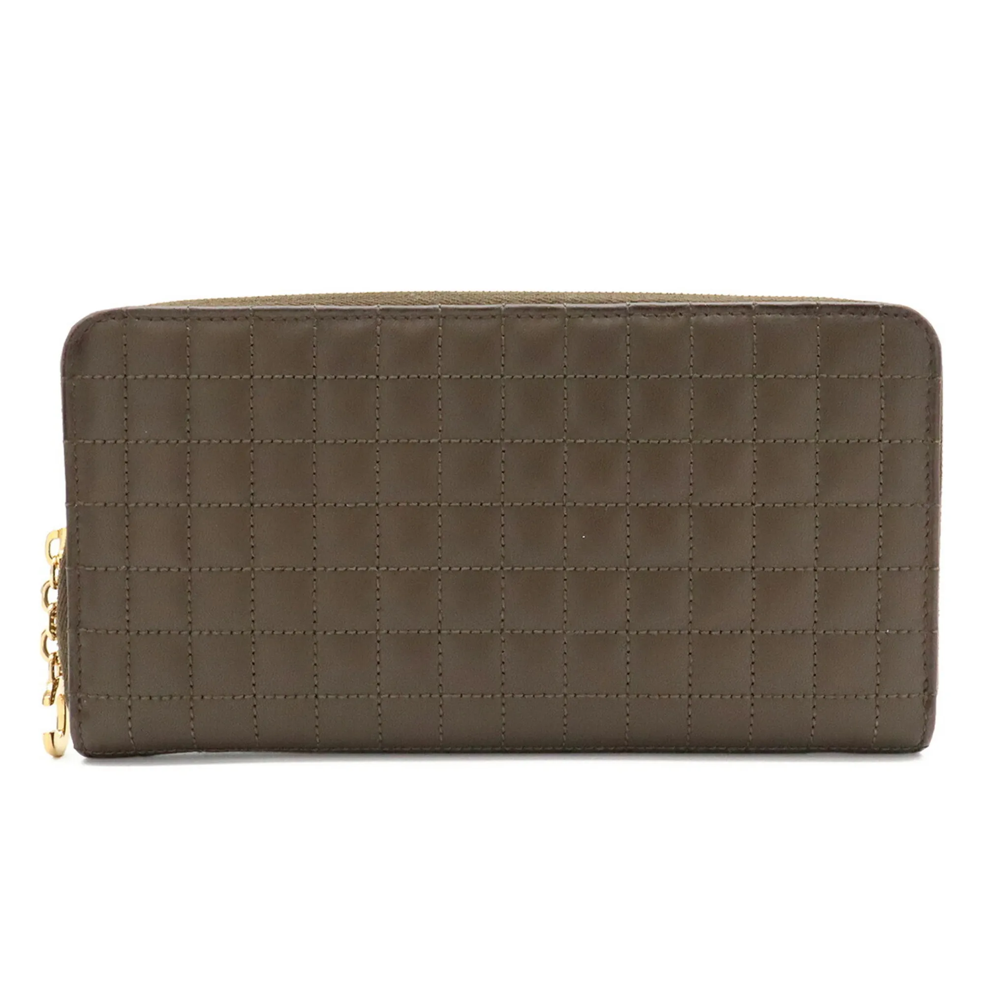 Leather Long Wallet (Bi-Fold) (Pre-Owned) - Celine - Modalova