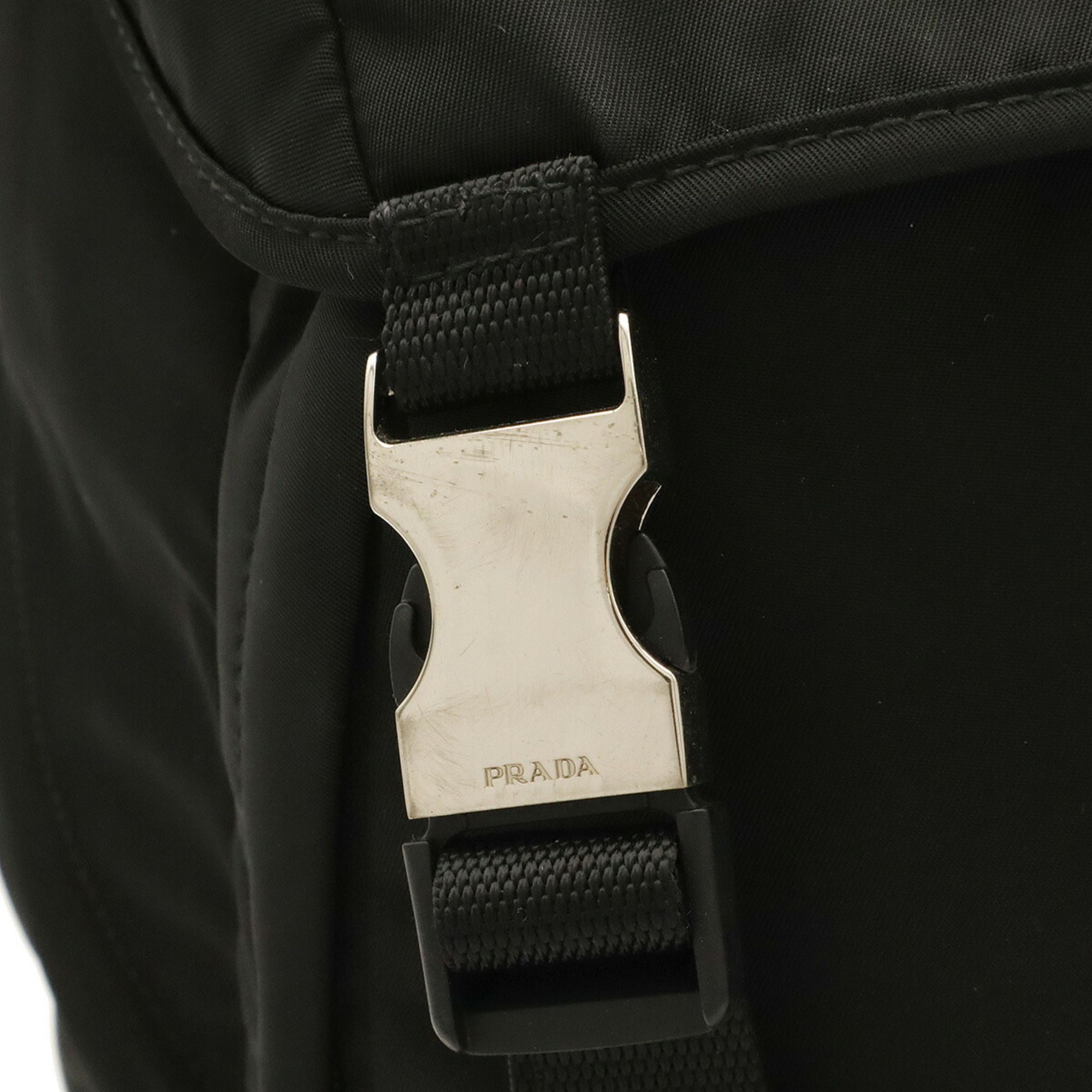 Nylon Leather Backpack Shoulder Bag (Pre-Owned) - Prada - Modalova