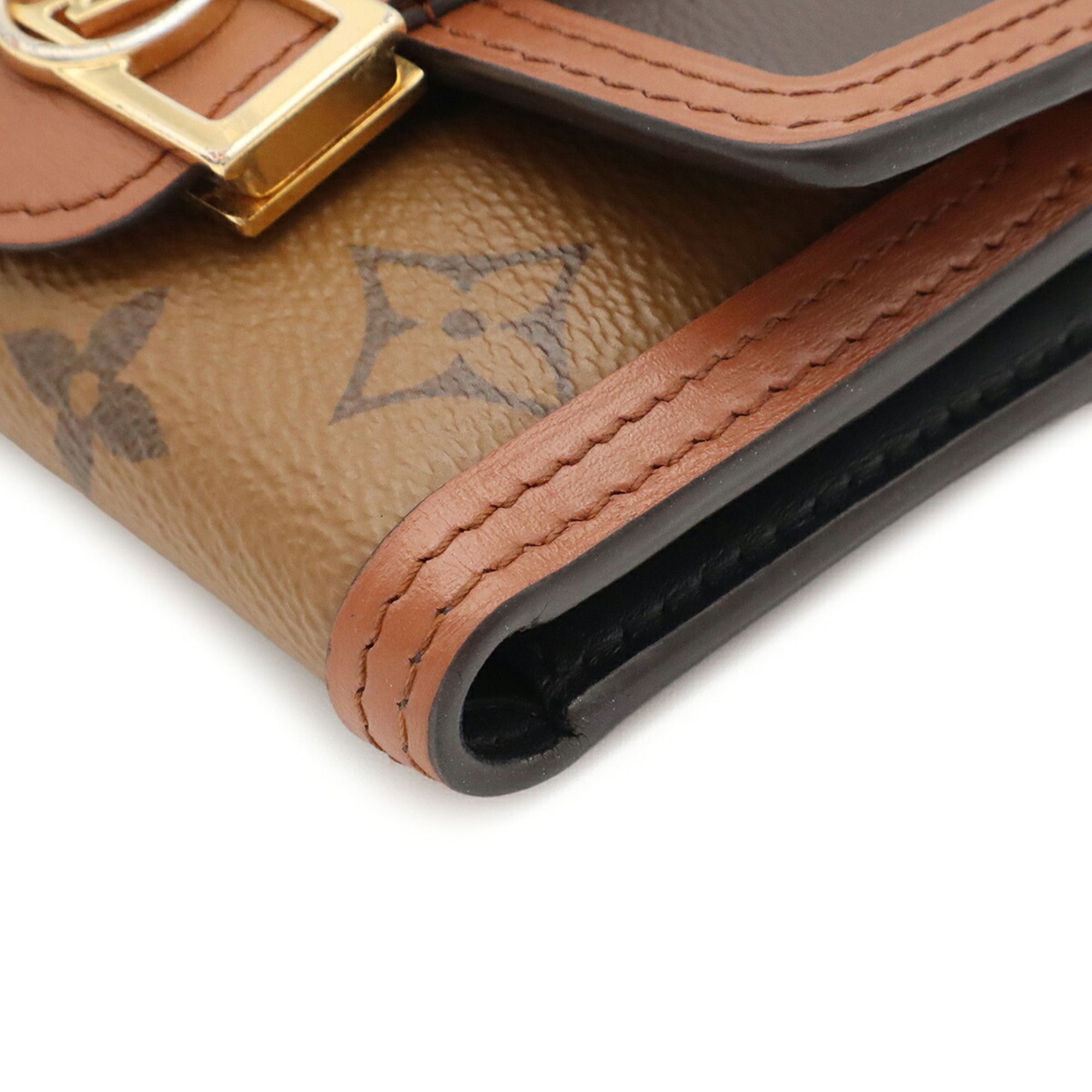 Light Monogram Canvas Monogram Reverse Wallet (Tri-Fold) (Pre-Owned) - Louis Vuitton - Modalova