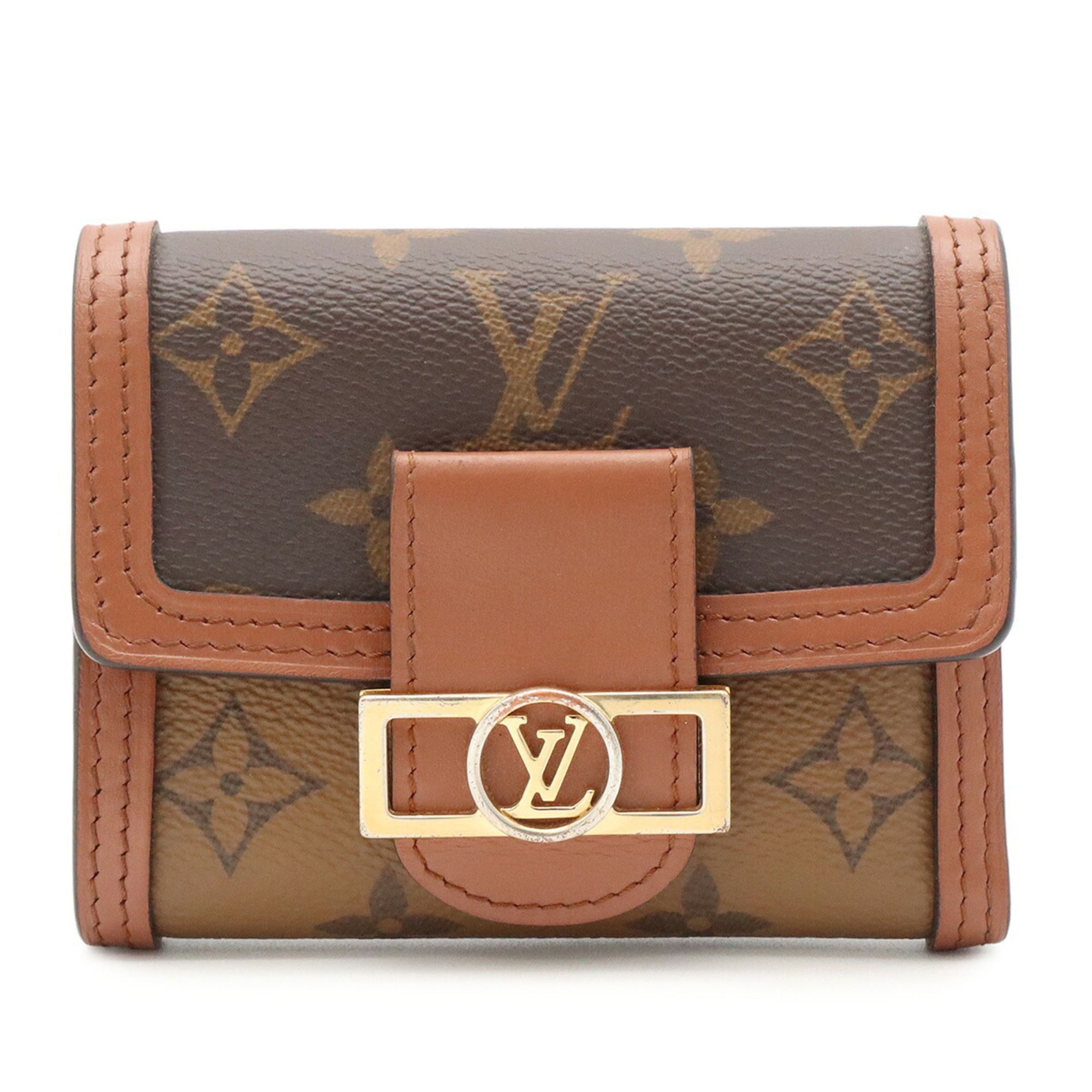 Light Monogram Canvas Monogram Reverse Wallet (Tri-Fold) (Pre-Owned) - Louis Vuitton - Modalova