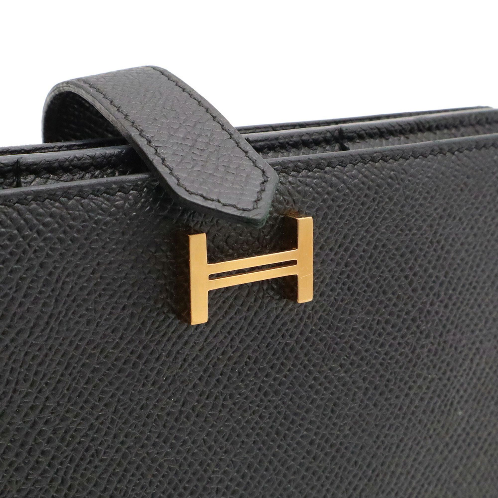 Leather Long Wallet (Bi-Fold) (Pre-Owned) - Hermes - Modalova