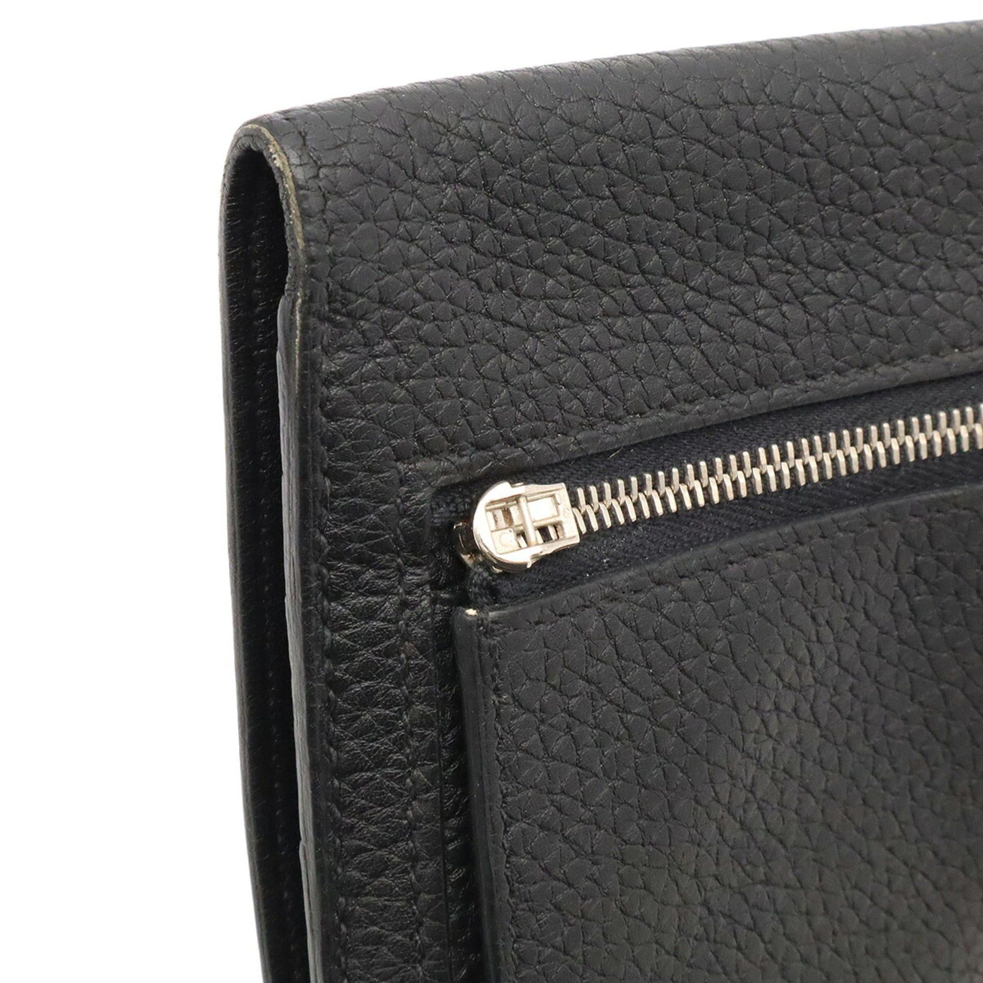 Togo Leather Long Wallet (Bi-Fold) (Pre-Owned) - Hermes - Modalova