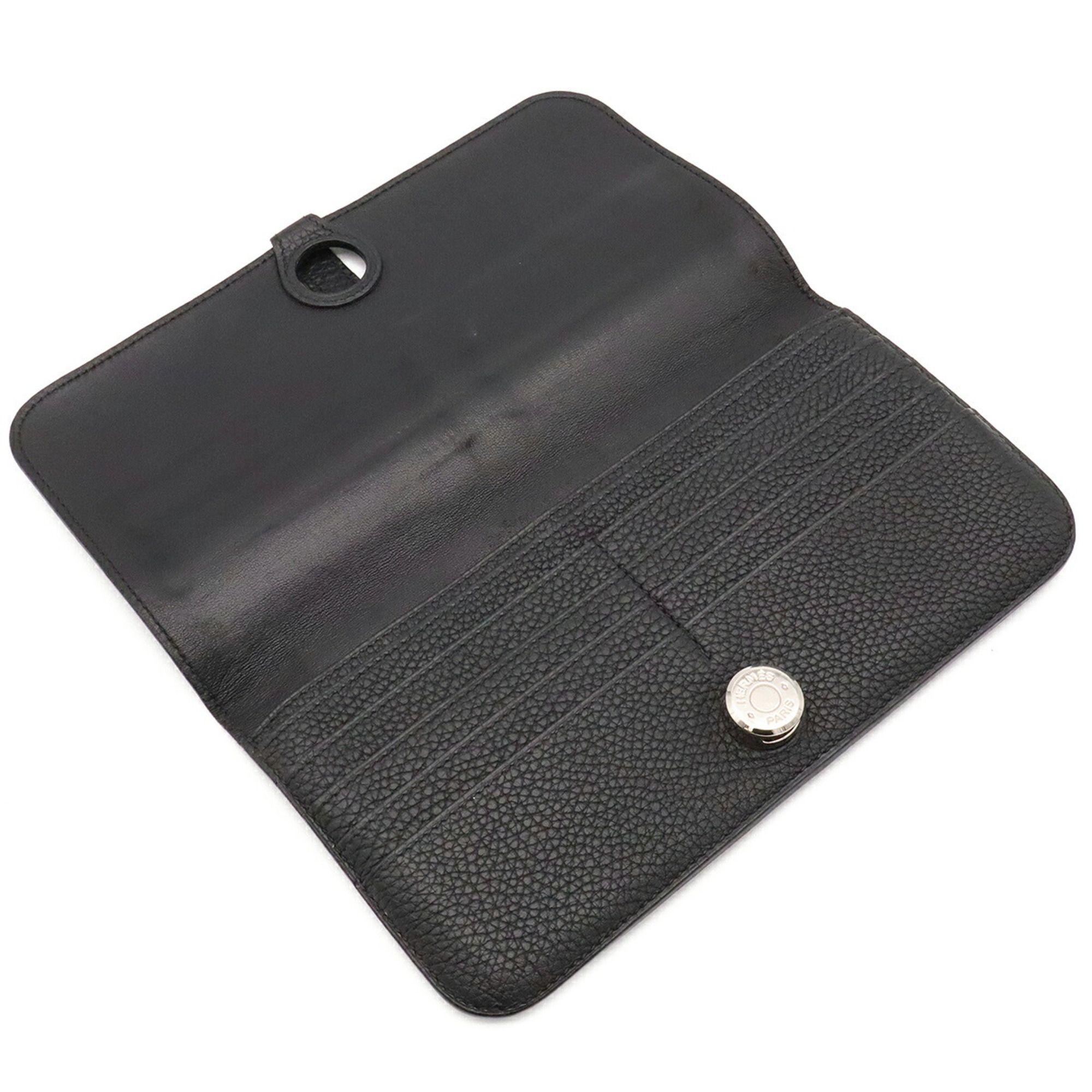 Togo Leather Long Wallet (Bi-Fold) (Pre-Owned) - Hermes - Modalova