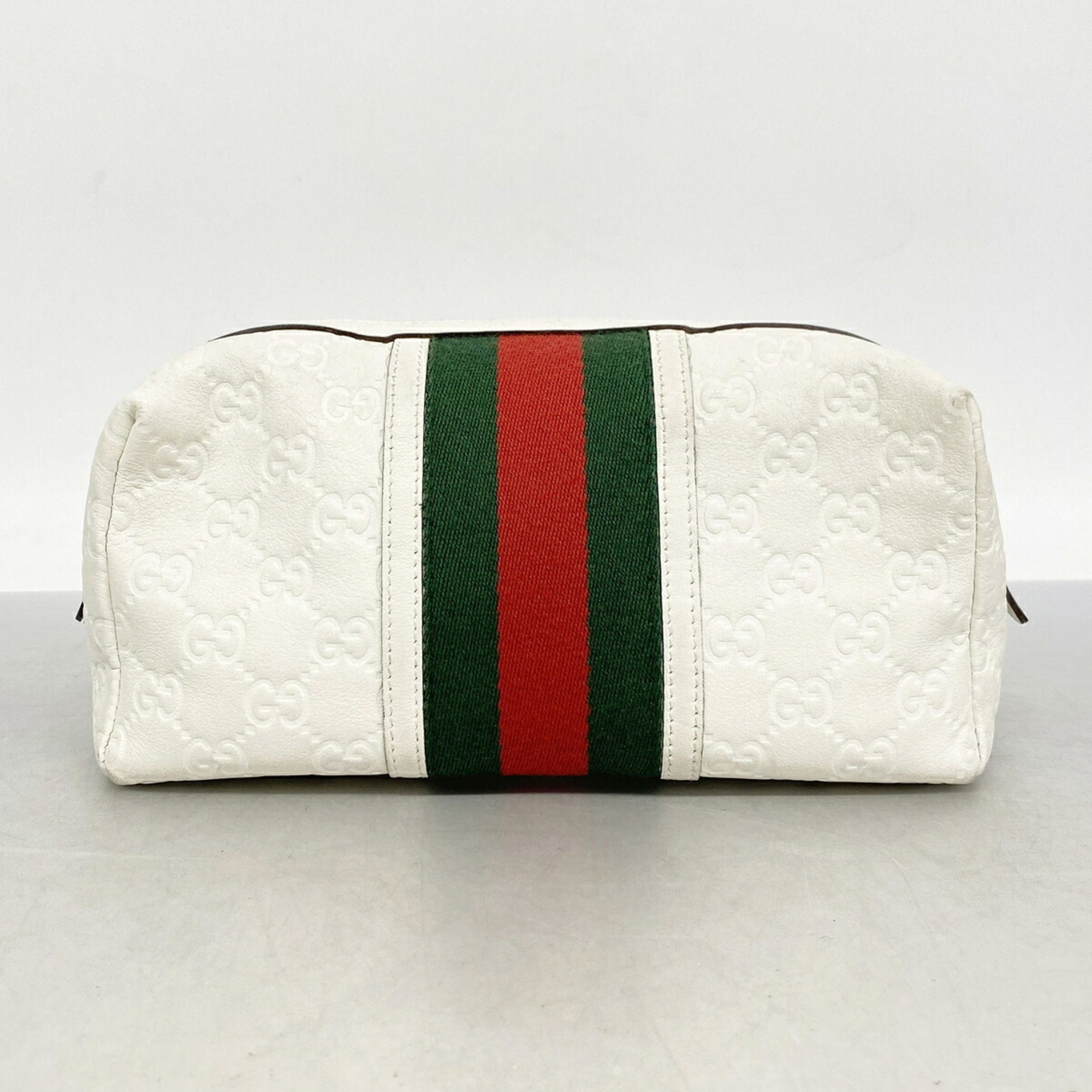 Leather Pouch (Pre-Owned) - Gucci - Modalova