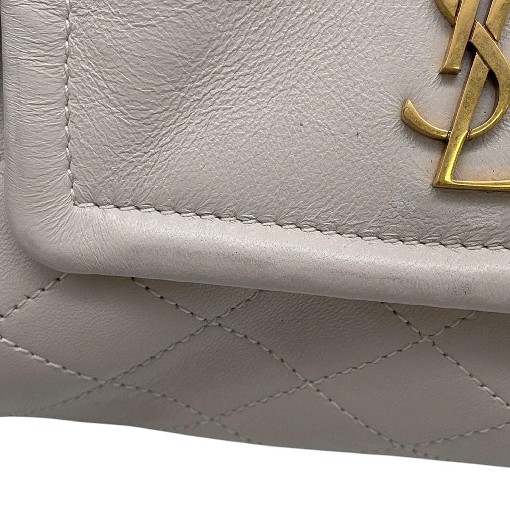 Leather Shoulder Bag (Pre-Owned) - Saint Laurent - Modalova