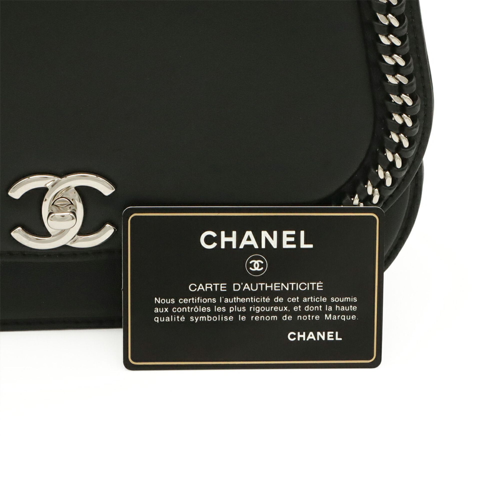 Leather Pochette Shoulder Bag (Pre-Owned) - Chanel - Modalova