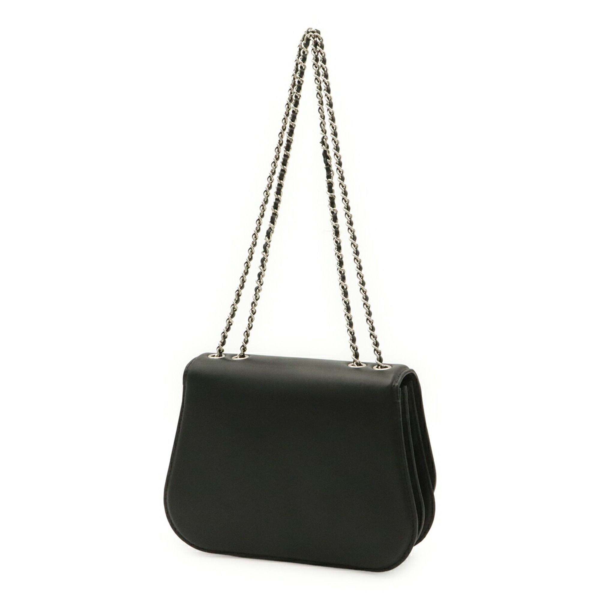 Leather Pochette Shoulder Bag (Pre-Owned) - Chanel - Modalova