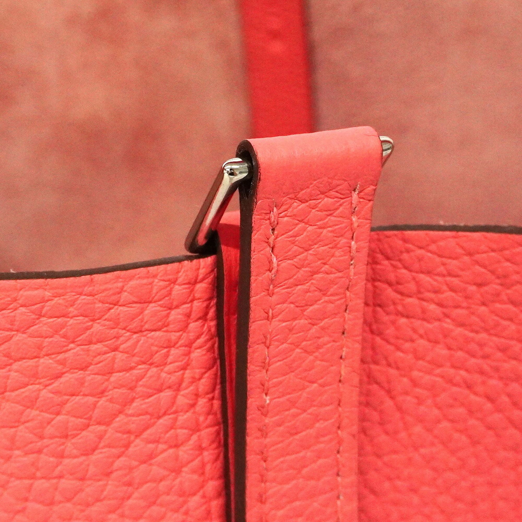 Taurillon Clemence Leather Handbag (Pre-Owned) - Hermes - Modalova