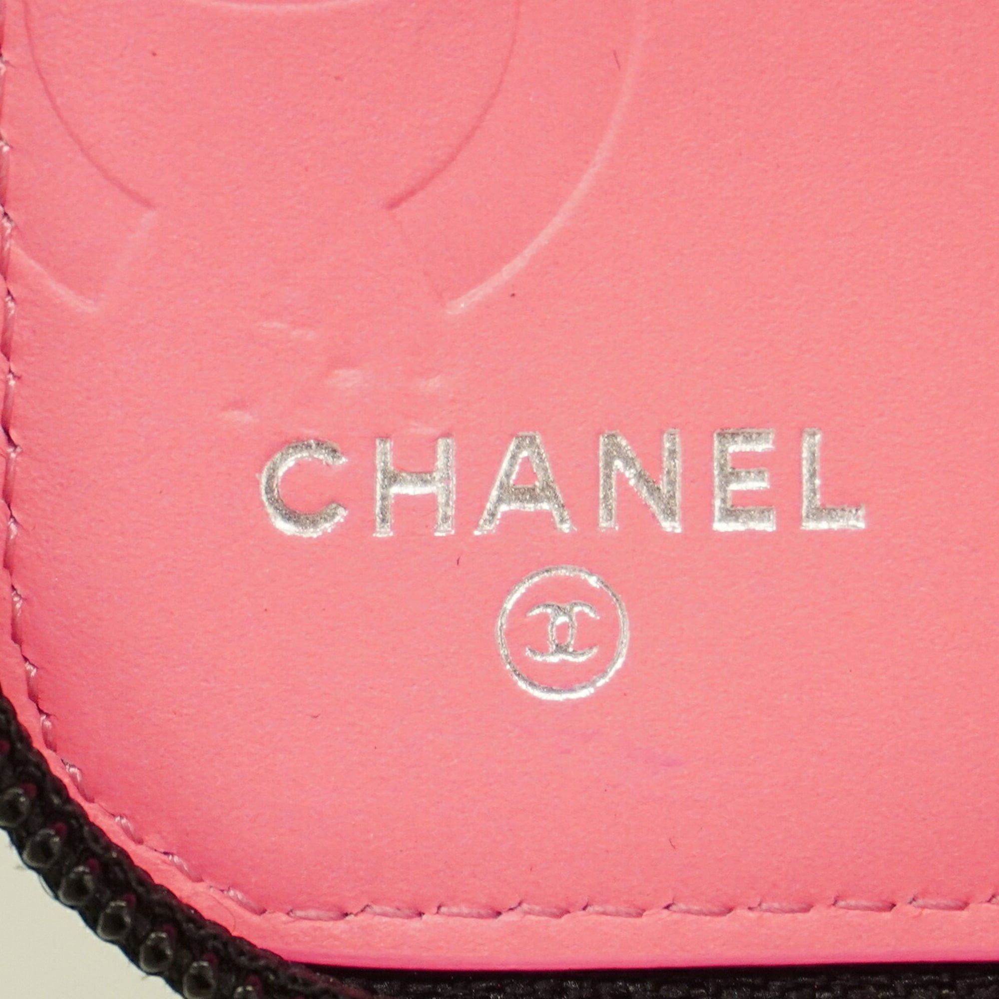 Leather Long Wallet (Bi-Fold) (Pre-Owned) - Chanel - Modalova