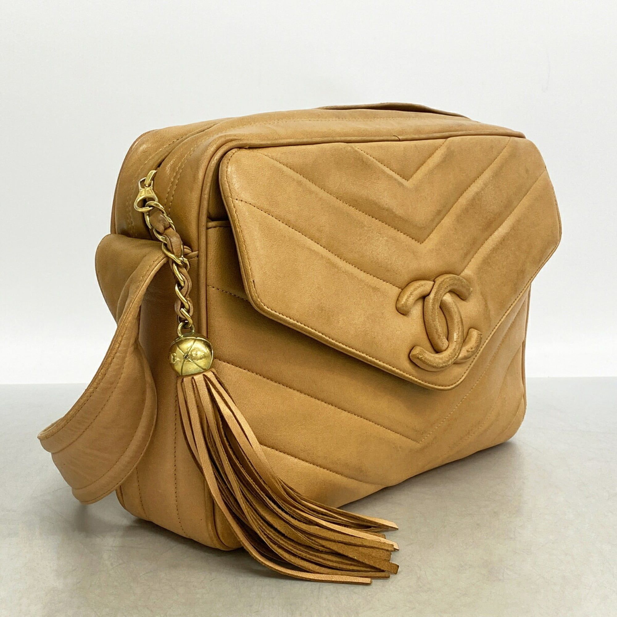 Leather Shoulder Bag (Pre-Owned) - Chanel - Modalova