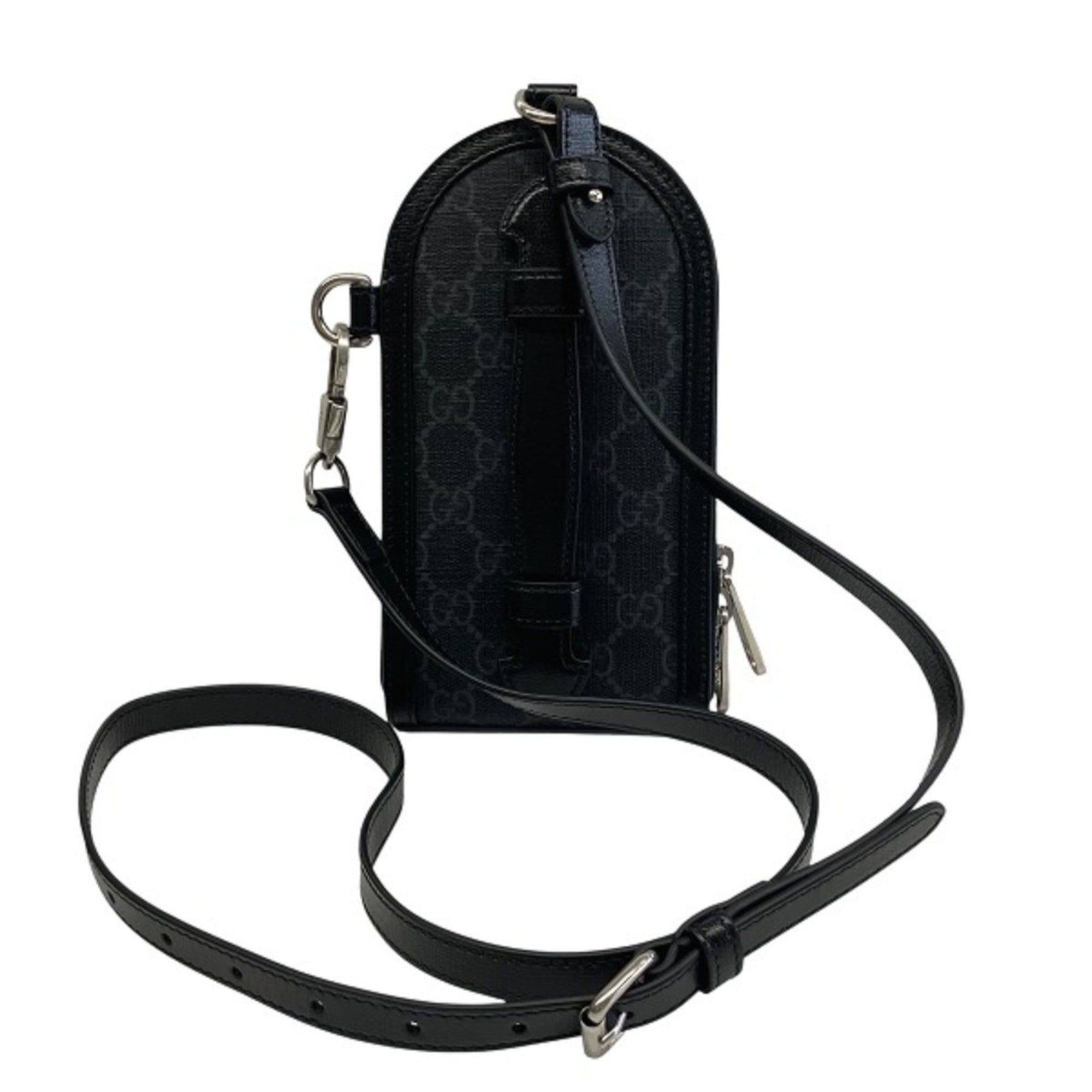 Canvas Leather Shoulder Bag (Pre-Owned) - Gucci - Modalova