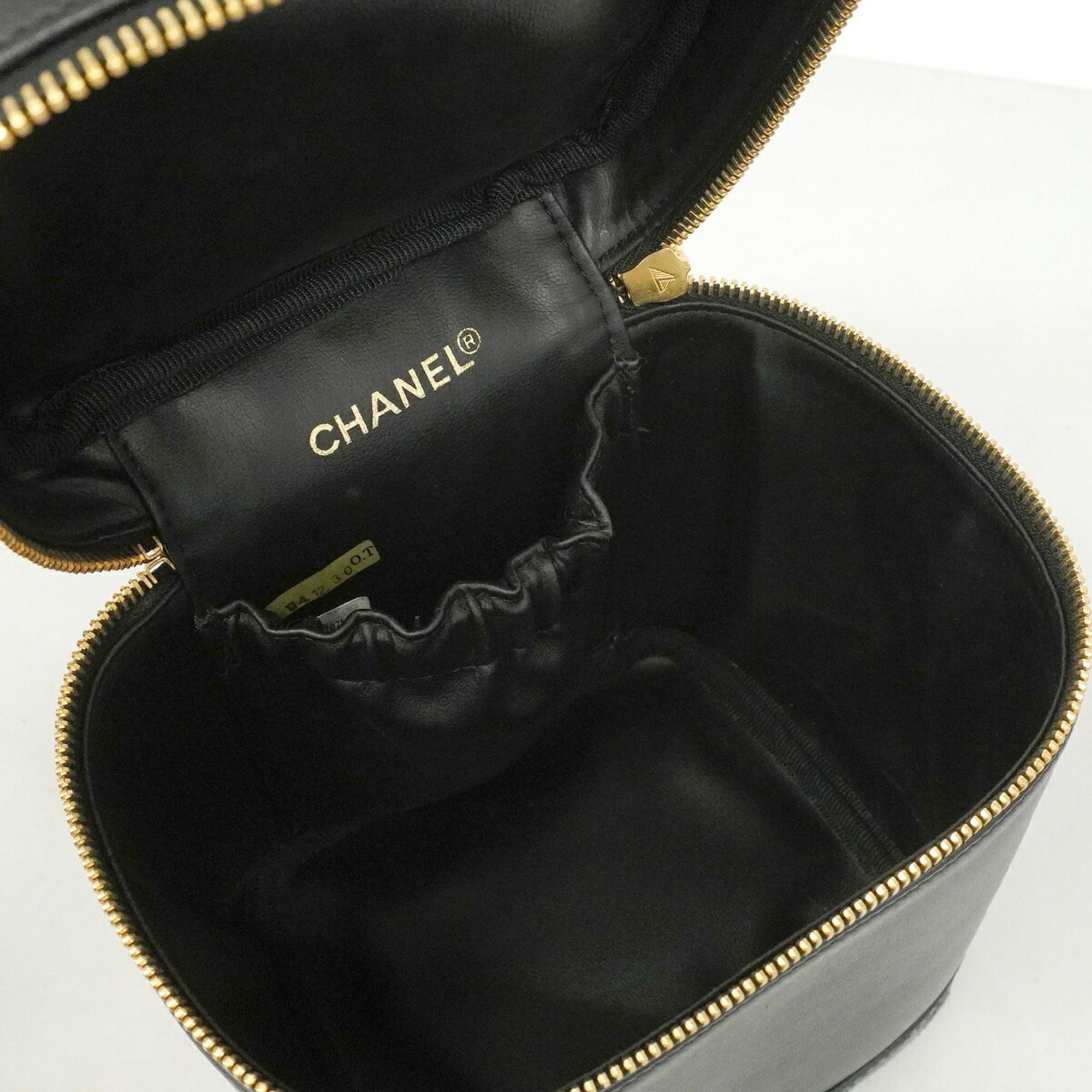 Leather Vanity Bag (Pre-Owned) - Chanel - Modalova