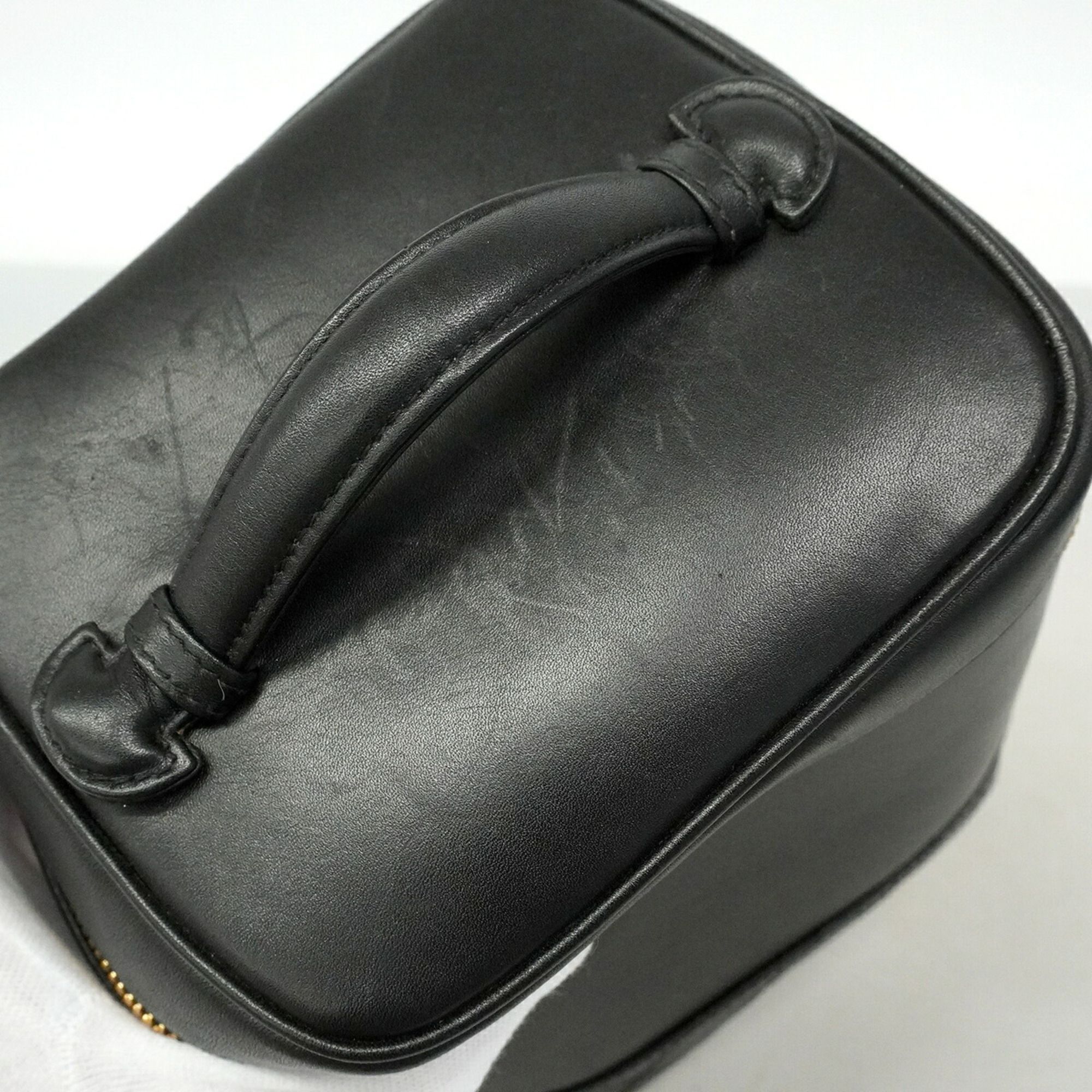 Leather Vanity Bag (Pre-Owned) - Chanel - Modalova