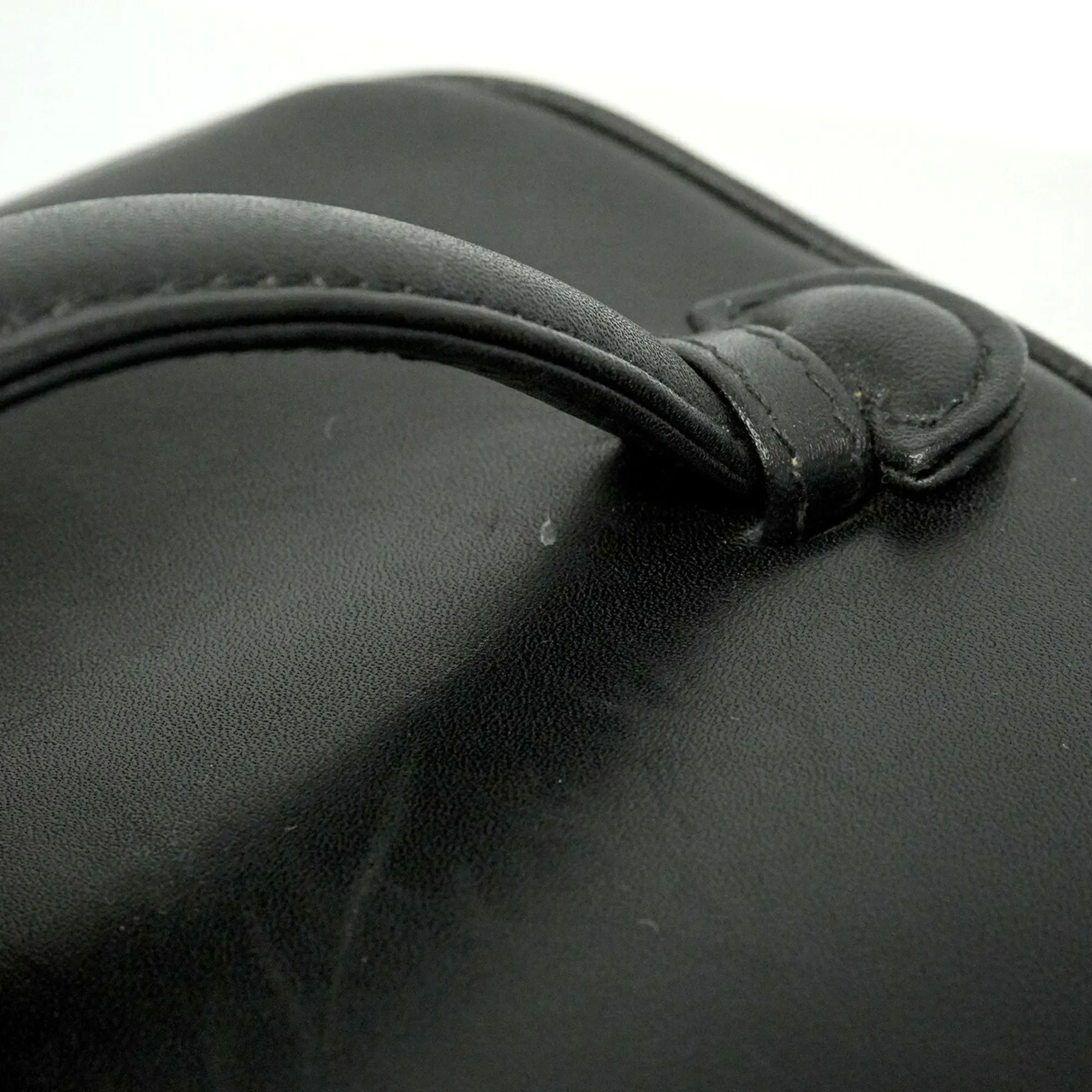 Leather Vanity Bag (Pre-Owned) - Chanel - Modalova