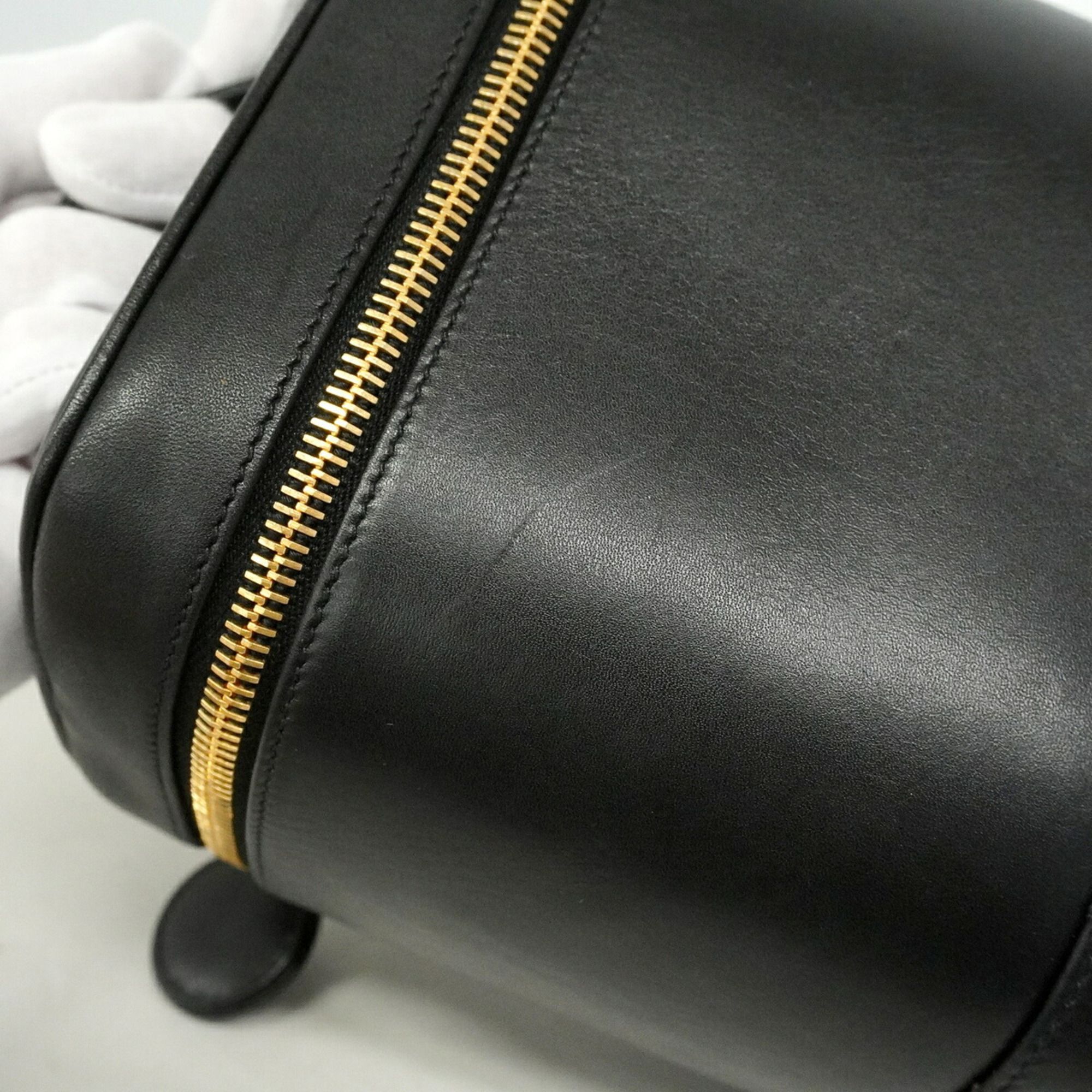 Leather Vanity Bag (Pre-Owned) - Chanel - Modalova