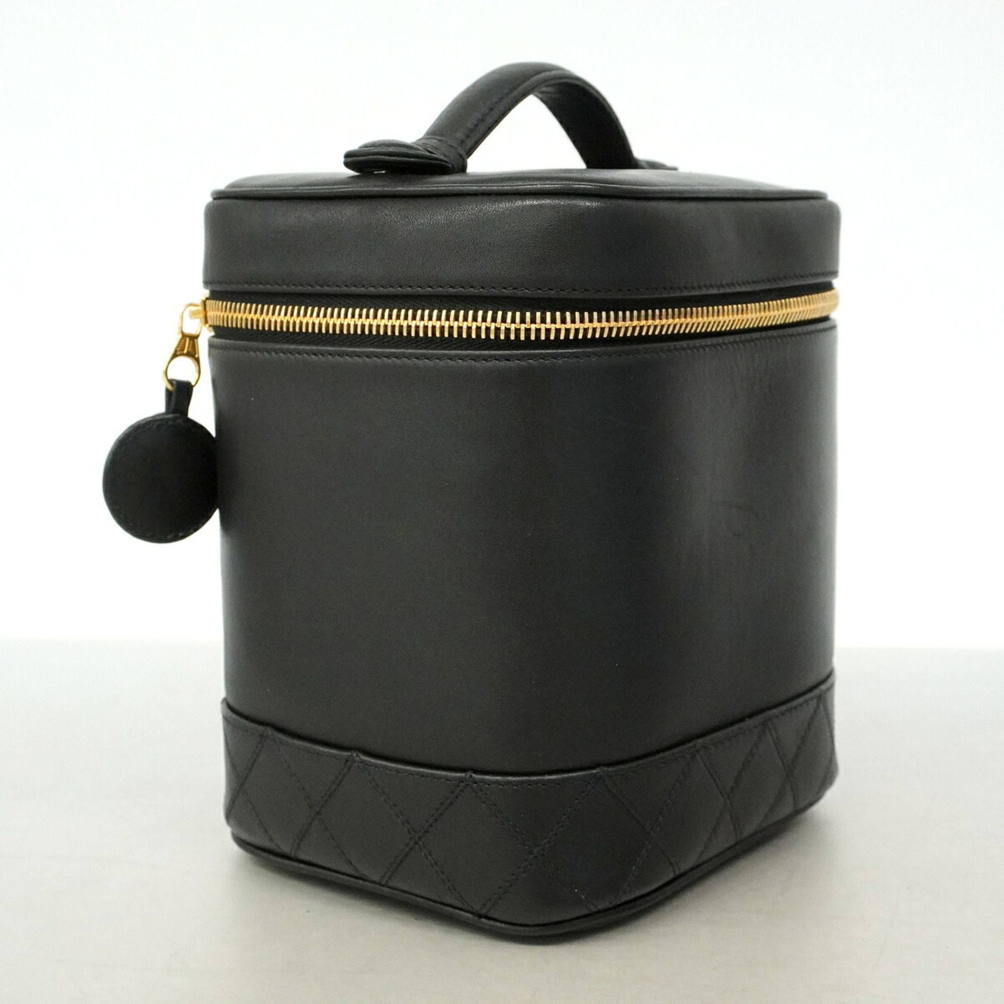 Leather Vanity Bag (Pre-Owned) - Chanel - Modalova