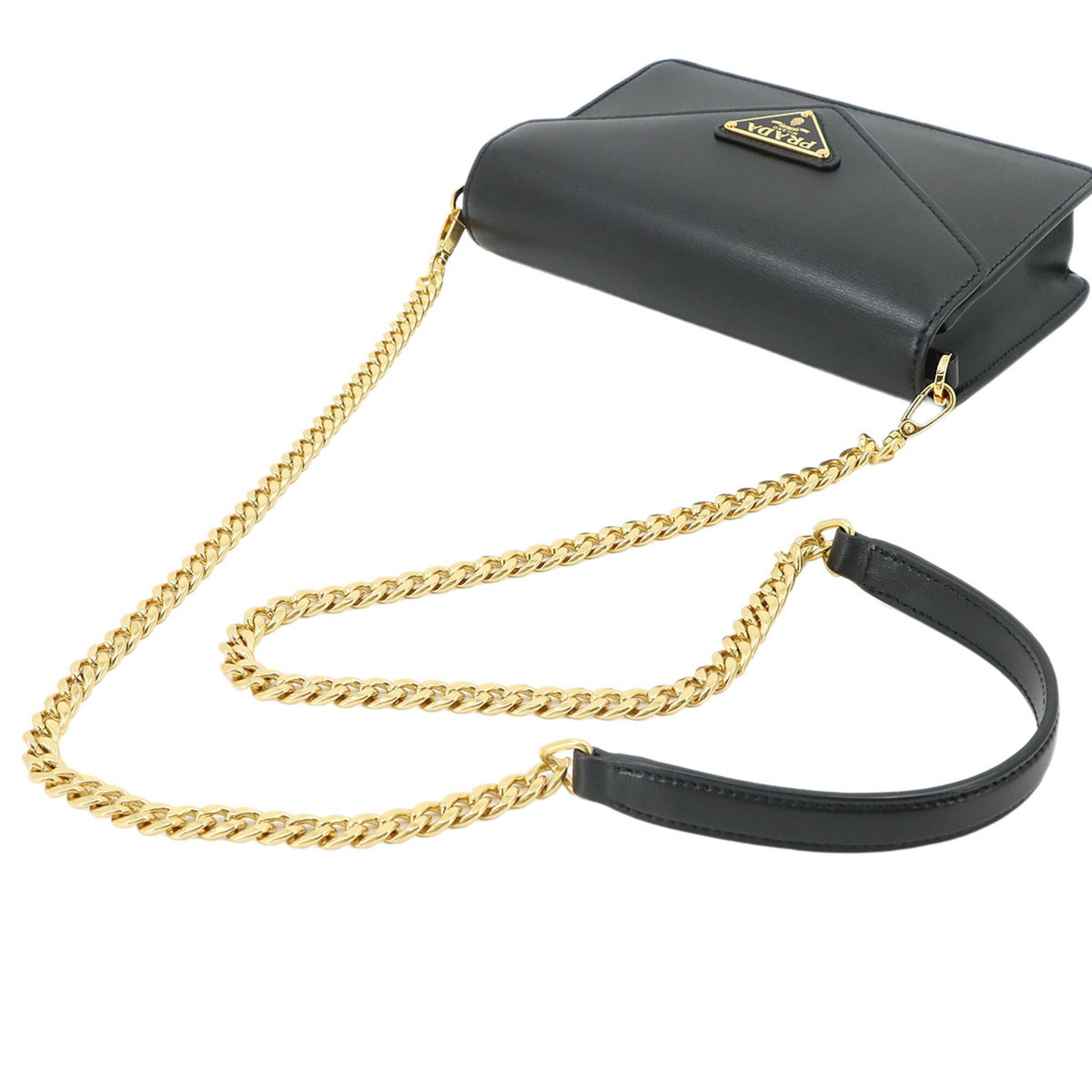 Leather Shoulder Bag (Pre-Owned) - Prada - Modalova