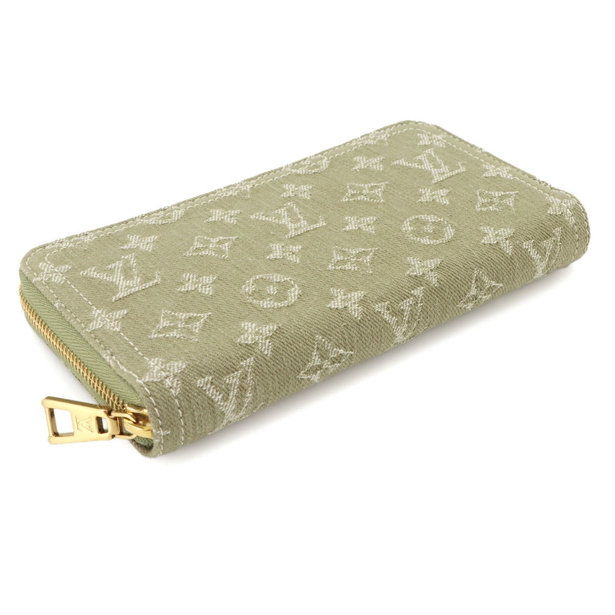 Monogram Denim Long Wallet (Bi-Fold) (Pre-Owned) - Louis Vuitton - Modalova