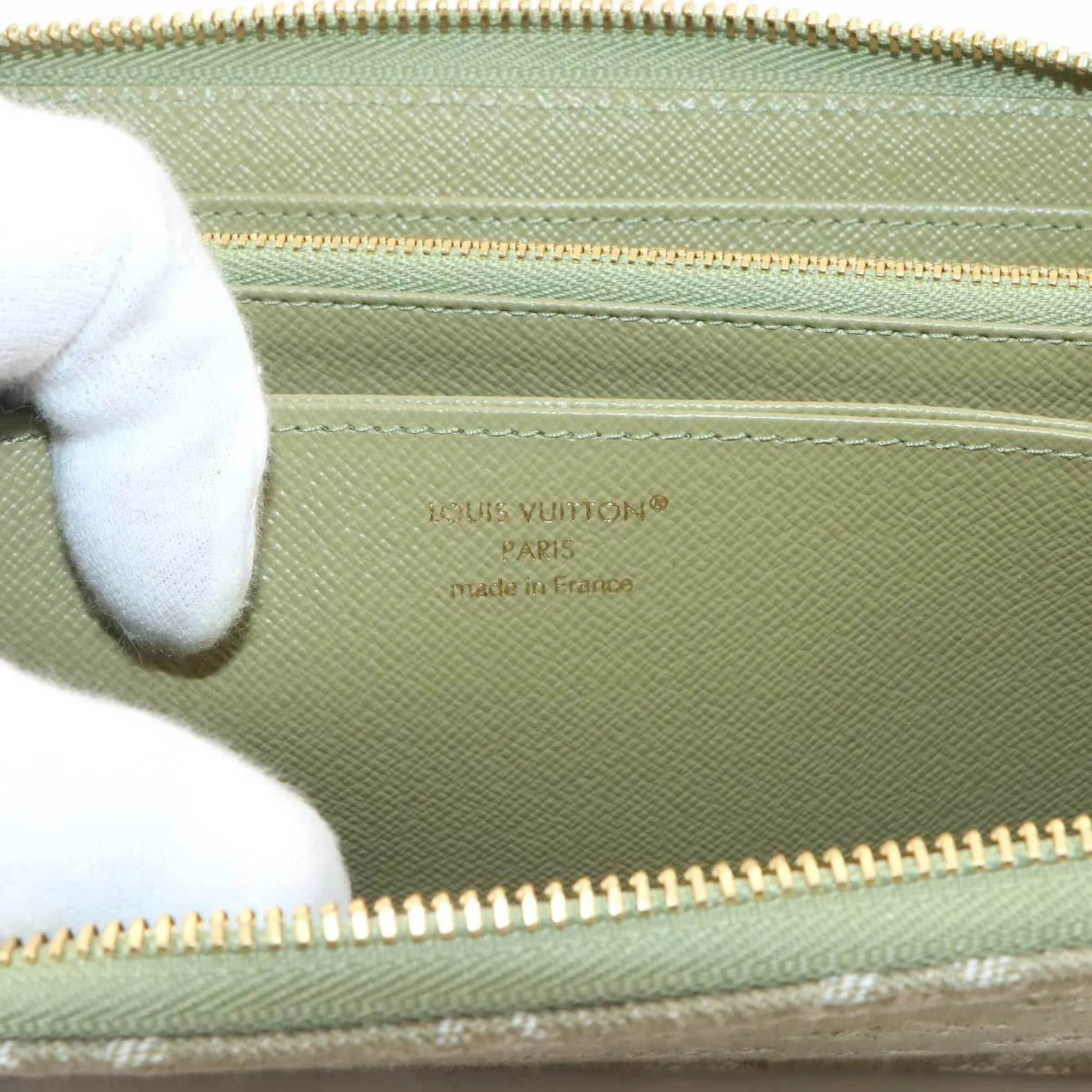 Monogram Denim Long Wallet (Bi-Fold) (Pre-Owned) - Louis Vuitton - Modalova