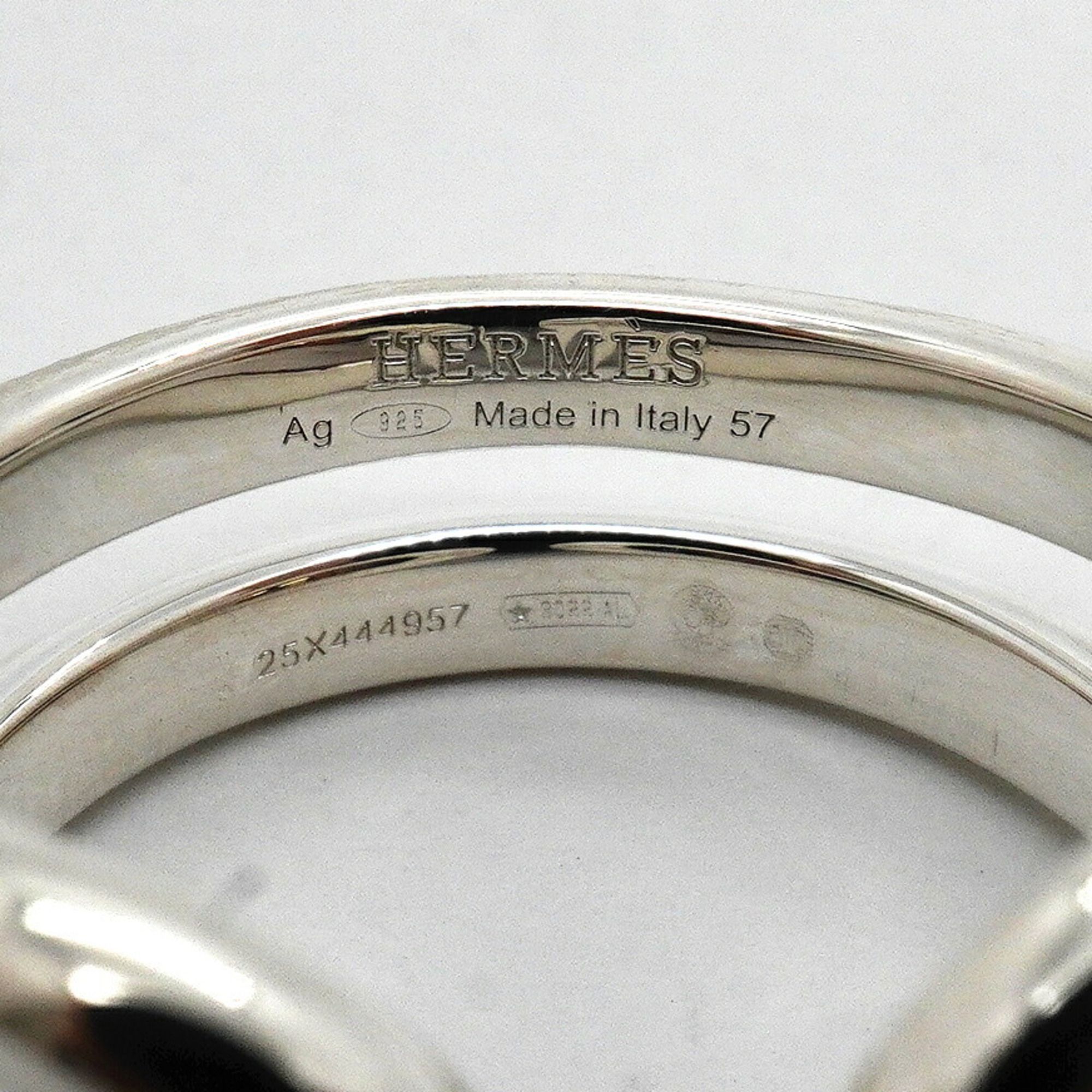 Silver 925 Band Ring (Pre-Owned) - Hermes - Modalova