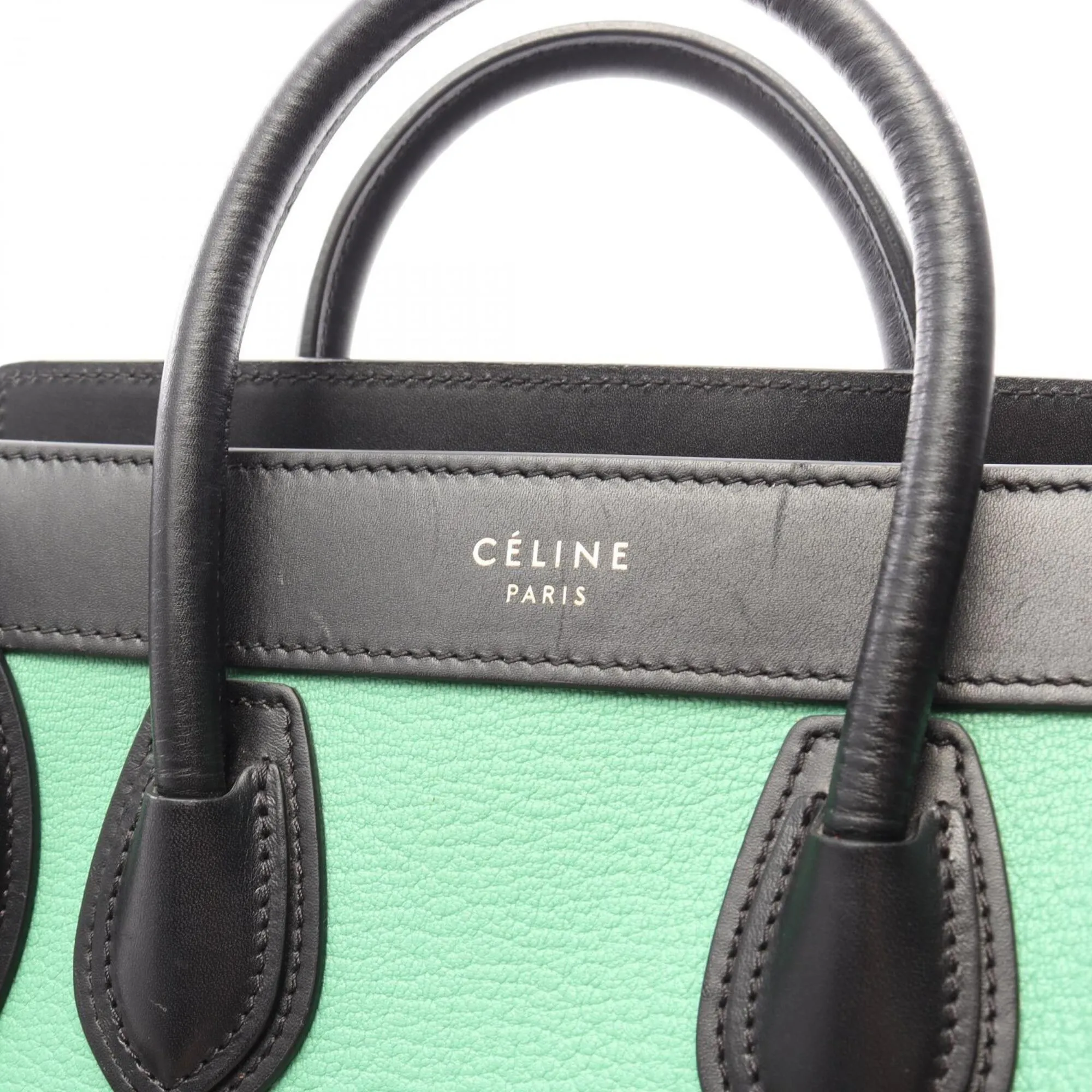 Leather Handbag (Pre-Owned) - Celine - Modalova