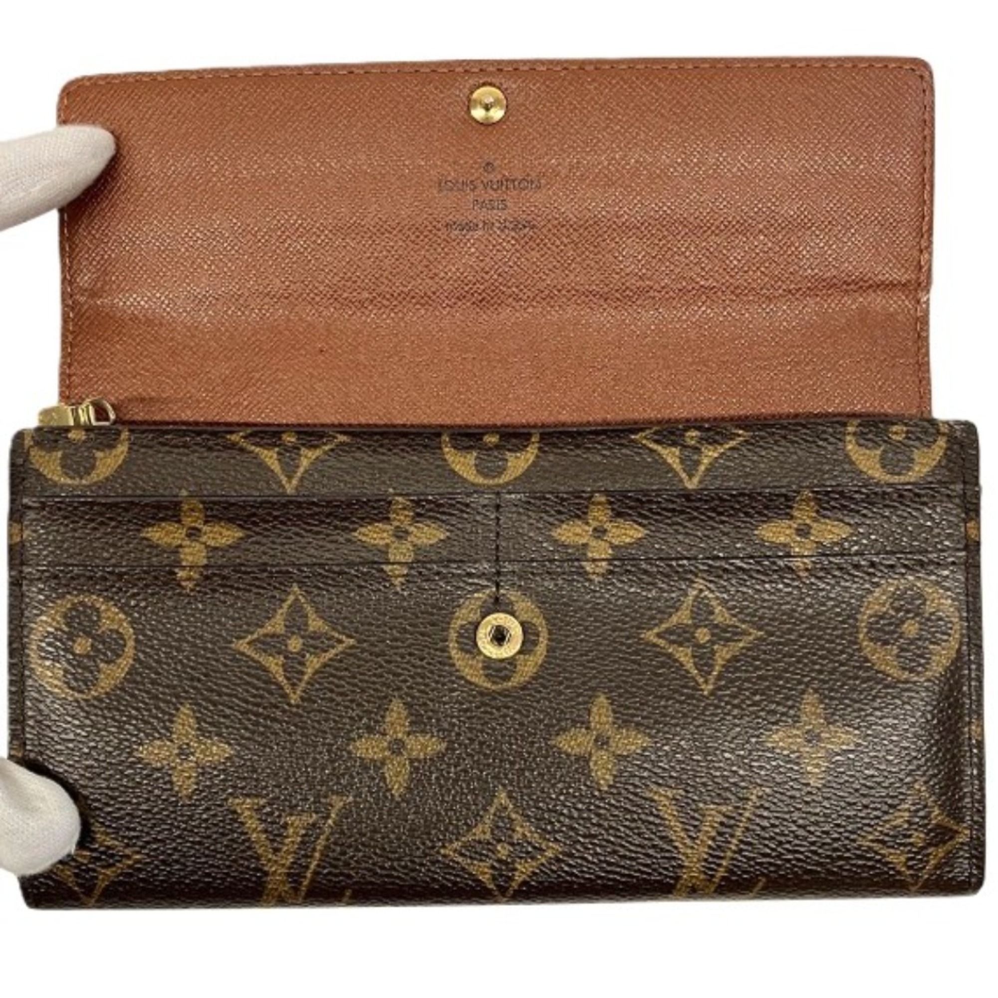 Monogram Monogram Long Wallet (Bi-Fold) (Pre-Owned) - Louis Vuitton - Modalova