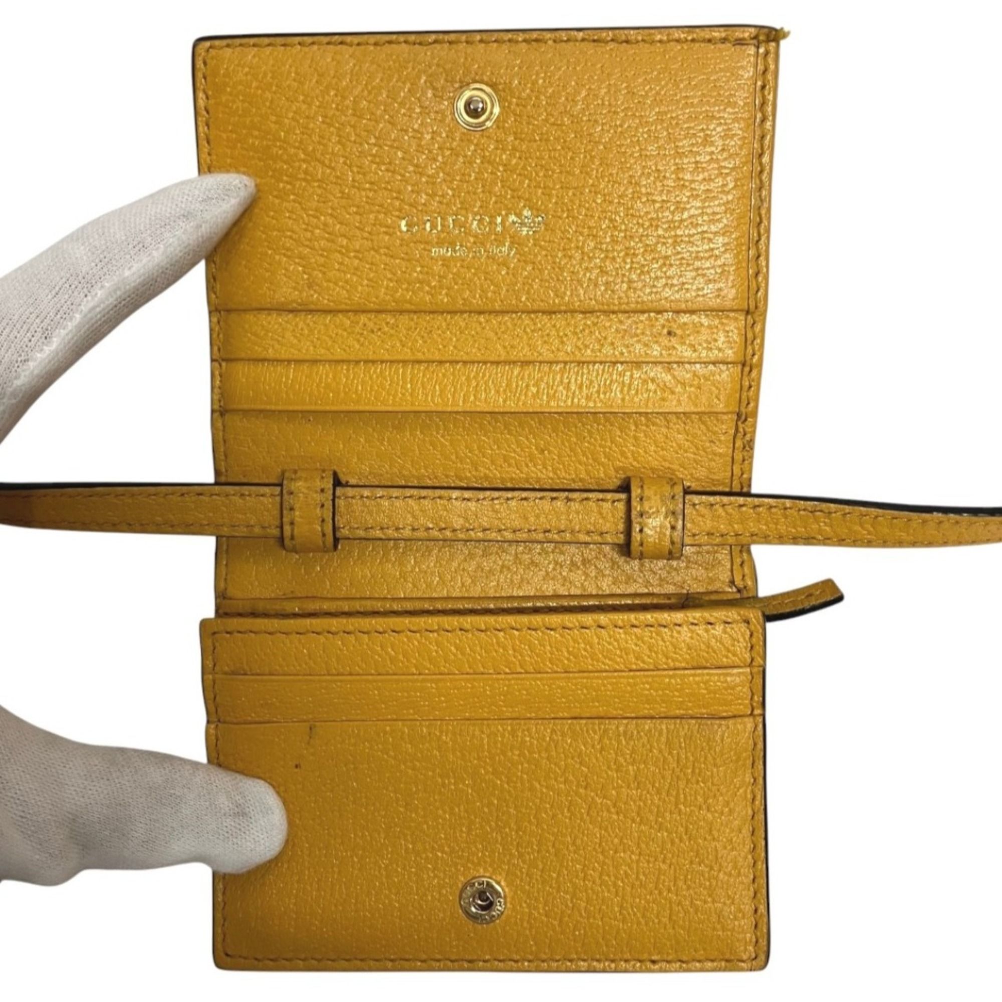 Leather Wallet (Bi-Fold) (Pre-Owned) - Gucci - Modalova