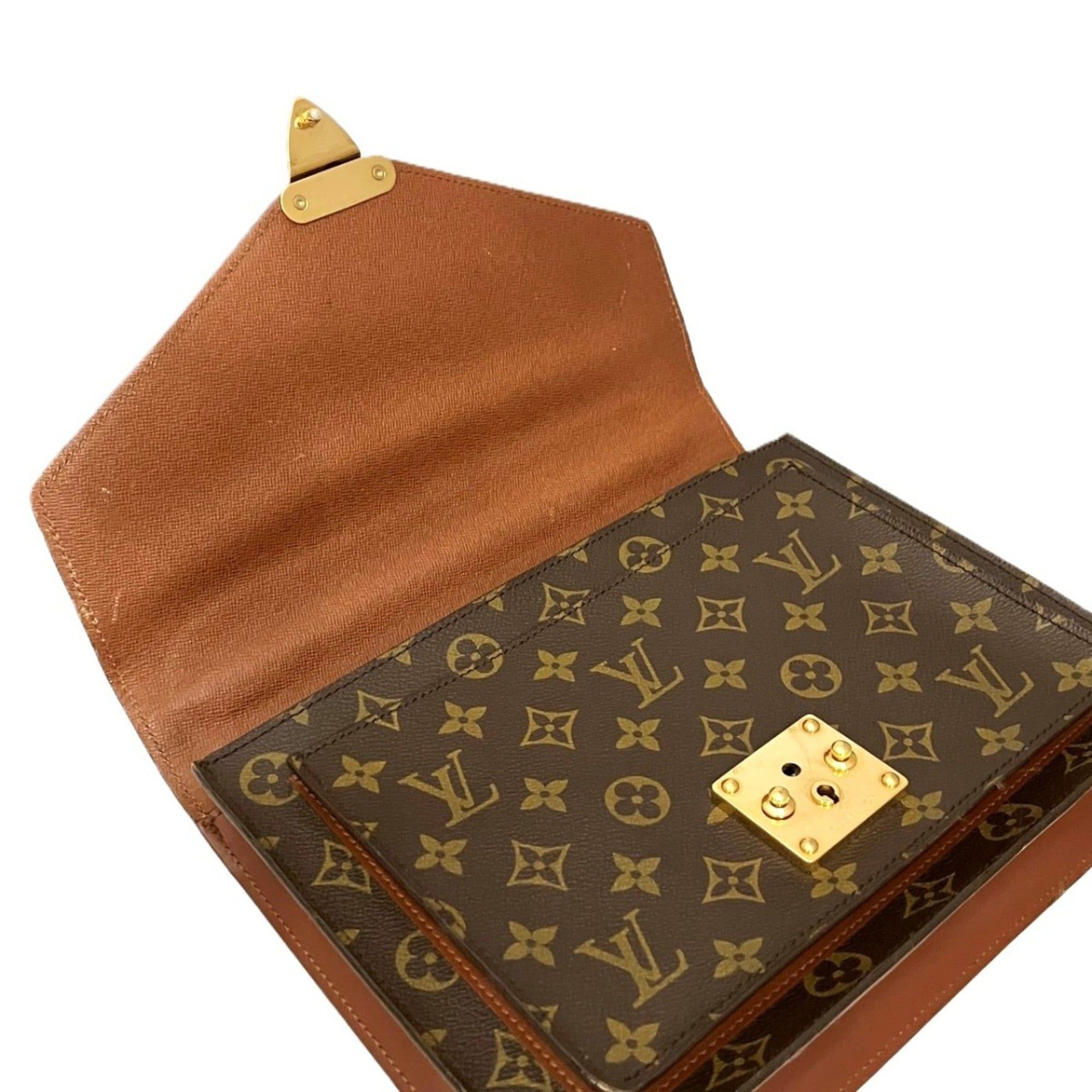 Monogram Monogram Briefcase (Pre-Owned) - Louis Vuitton - Modalova