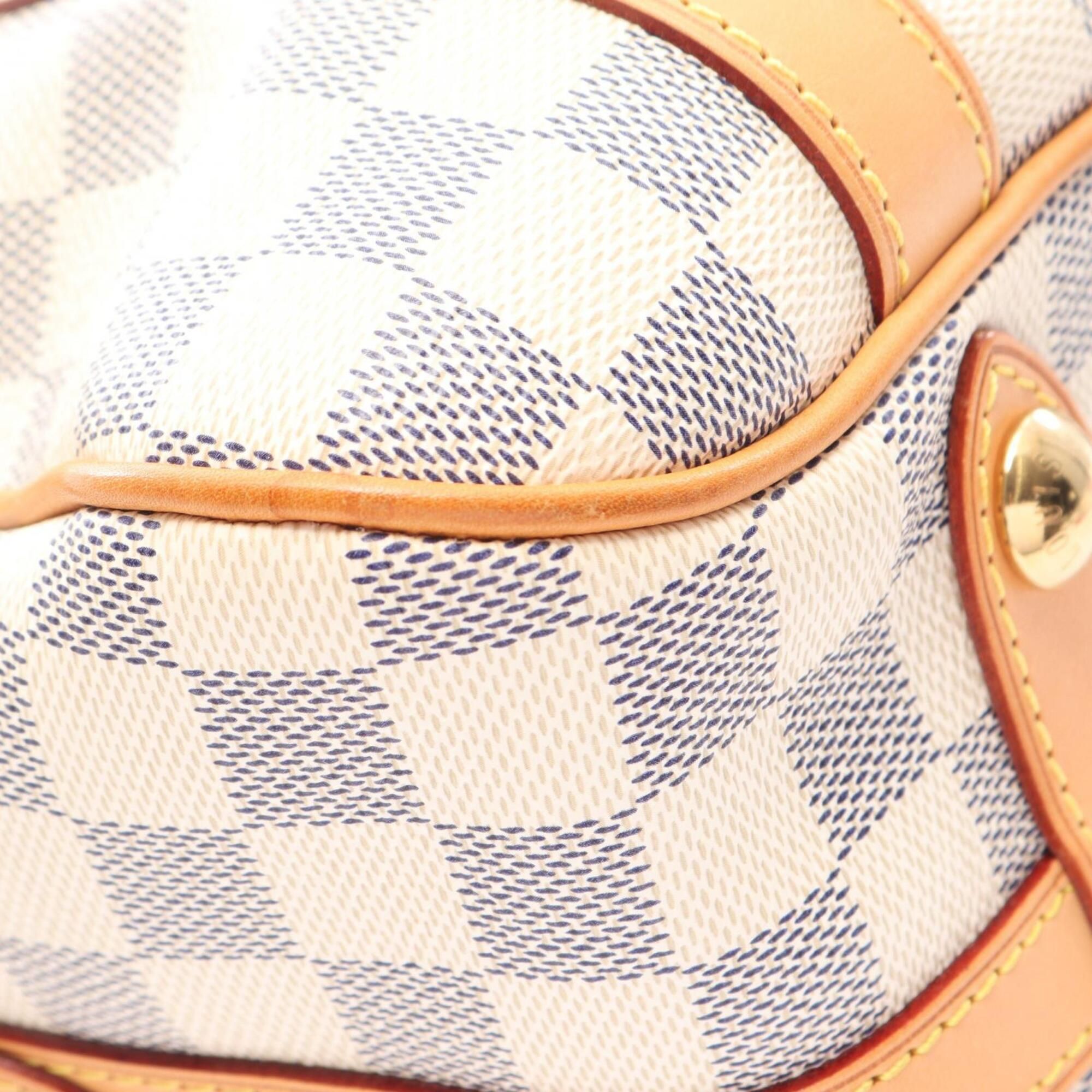Coated Canvas Leather Handbag Shoulder Bag (Pre-Owned) - Louis Vuitton - Modalova