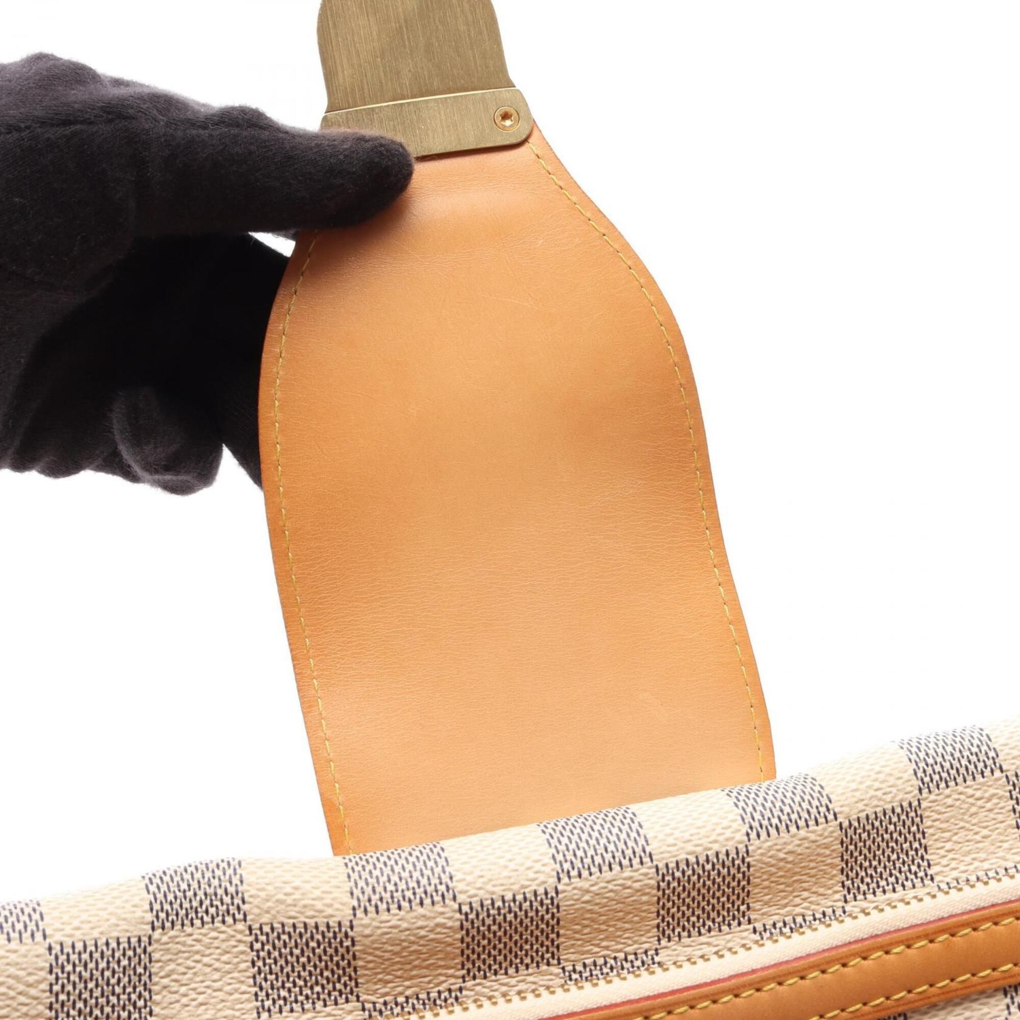 Coated Canvas Leather Handbag Shoulder Bag (Pre-Owned) - Louis Vuitton - Modalova