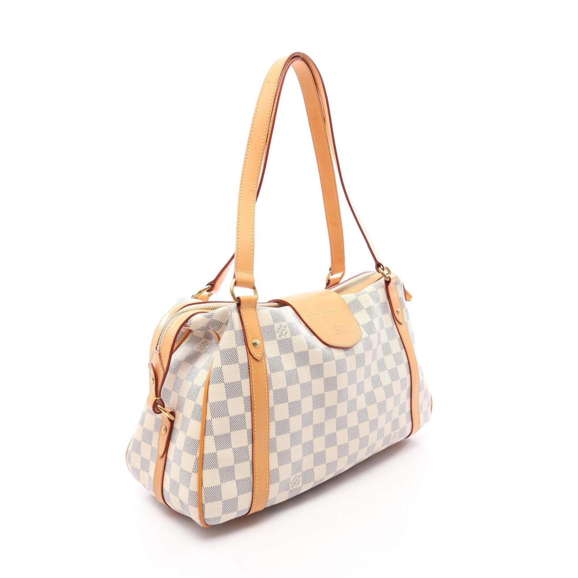Coated Canvas Leather Handbag Shoulder Bag (Pre-Owned) - Louis Vuitton - Modalova
