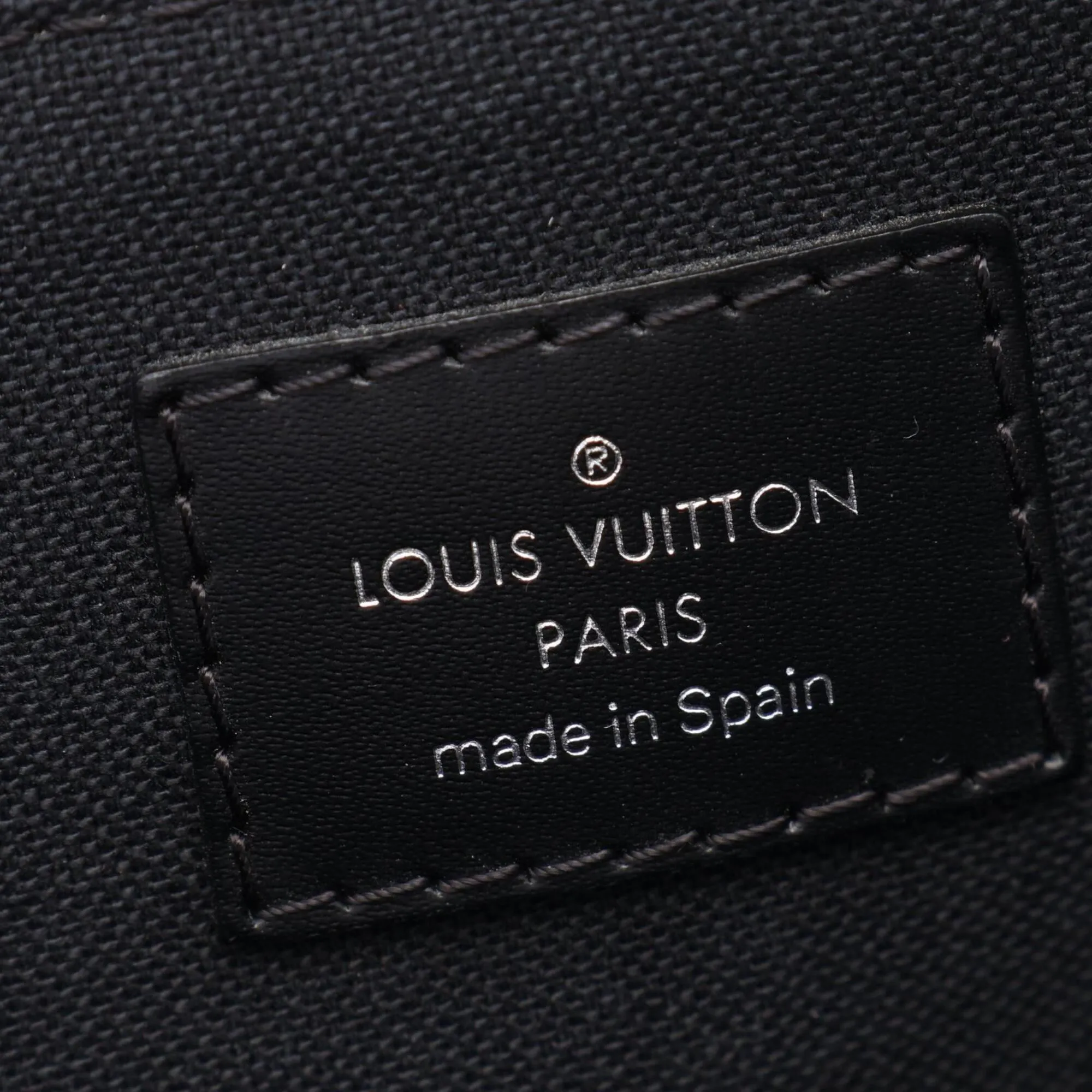 Damier Graphite Coated Canvas Briefcase (Pre-Owned) - Louis Vuitton - Modalova