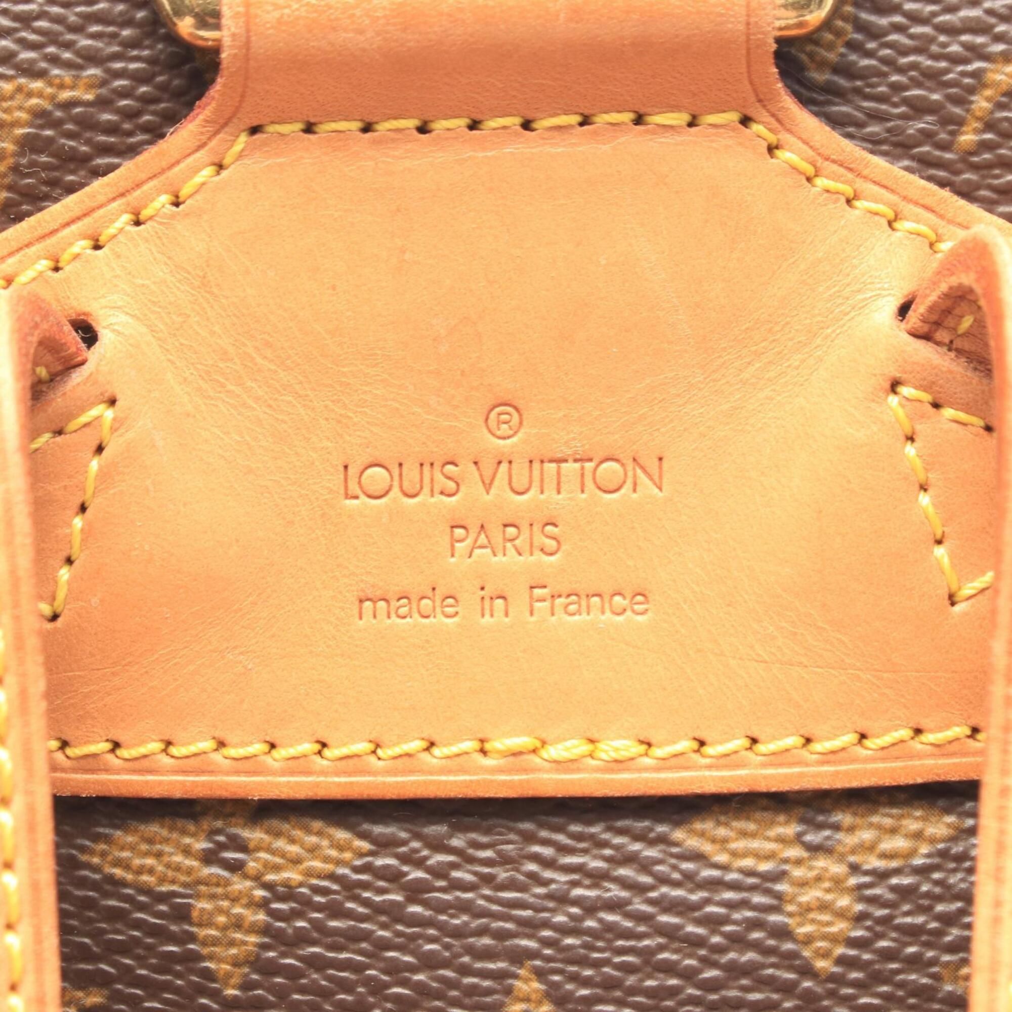 Coated Canvas Leather Backpack (Pre-Owned) - Louis Vuitton - Modalova