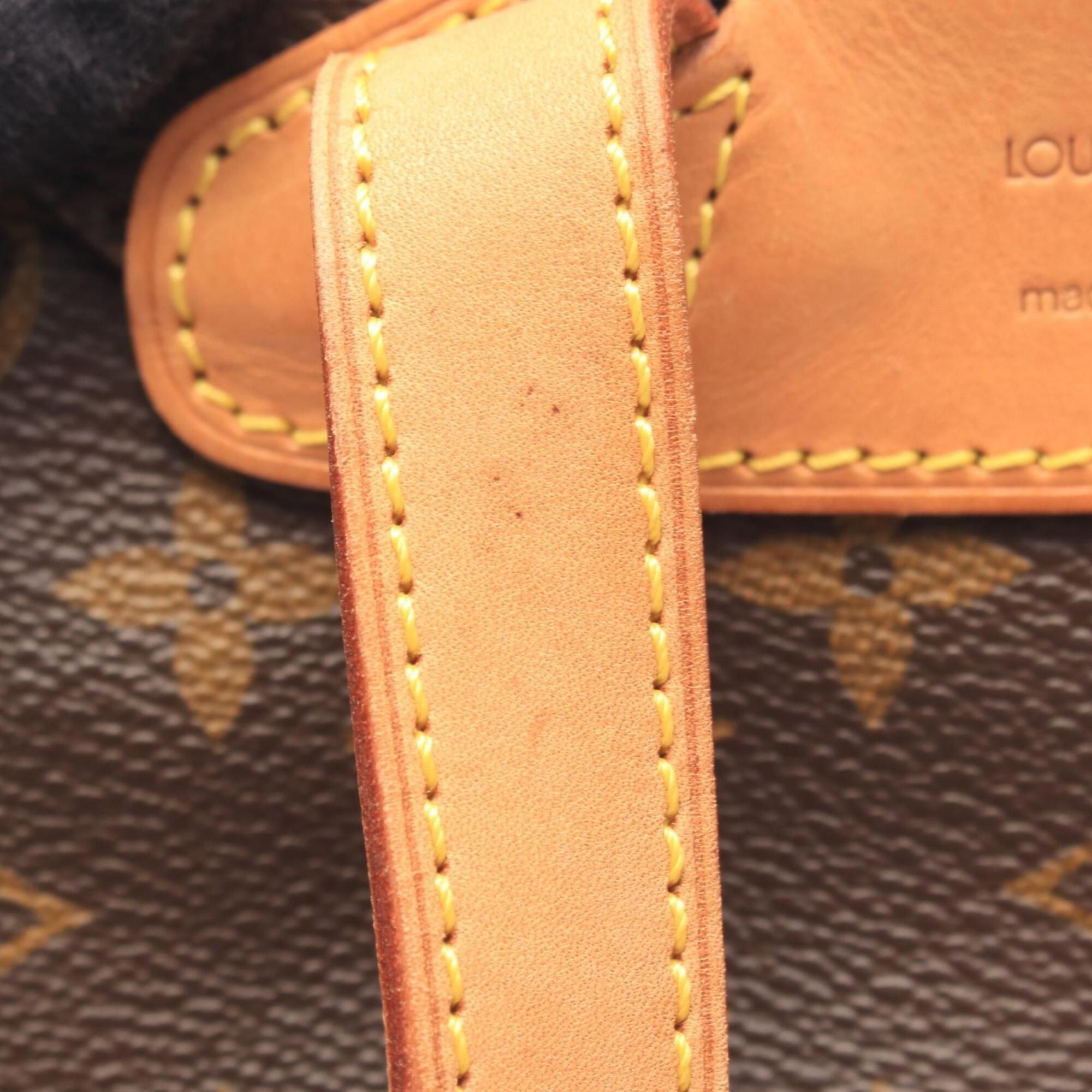 Coated Canvas Leather Backpack (Pre-Owned) - Louis Vuitton - Modalova
