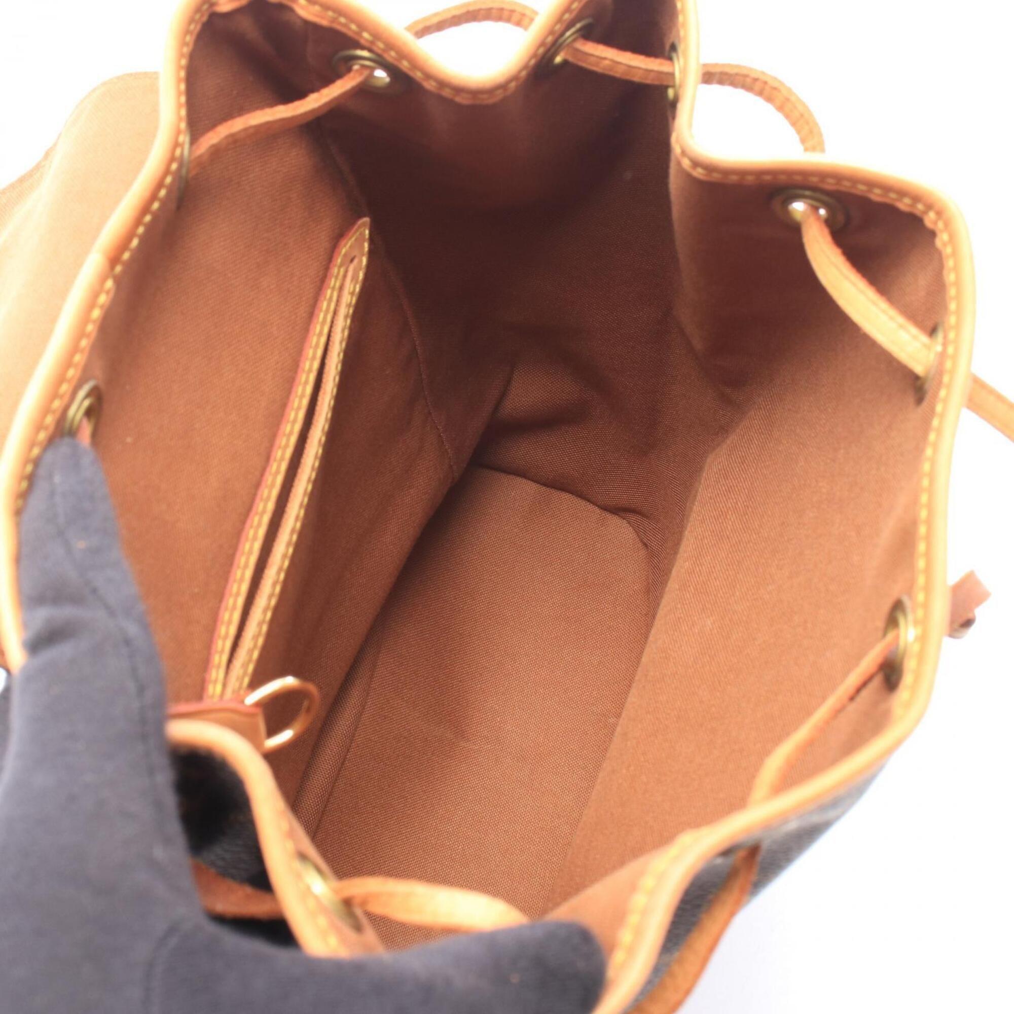 Coated Canvas Leather Backpack (Pre-Owned) - Louis Vuitton - Modalova