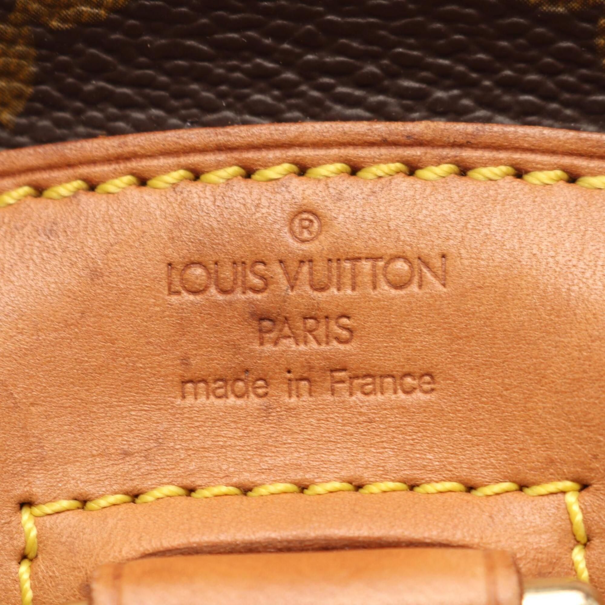 Coated Canvas Leather Backpack (Pre-Owned) - Louis Vuitton - Modalova