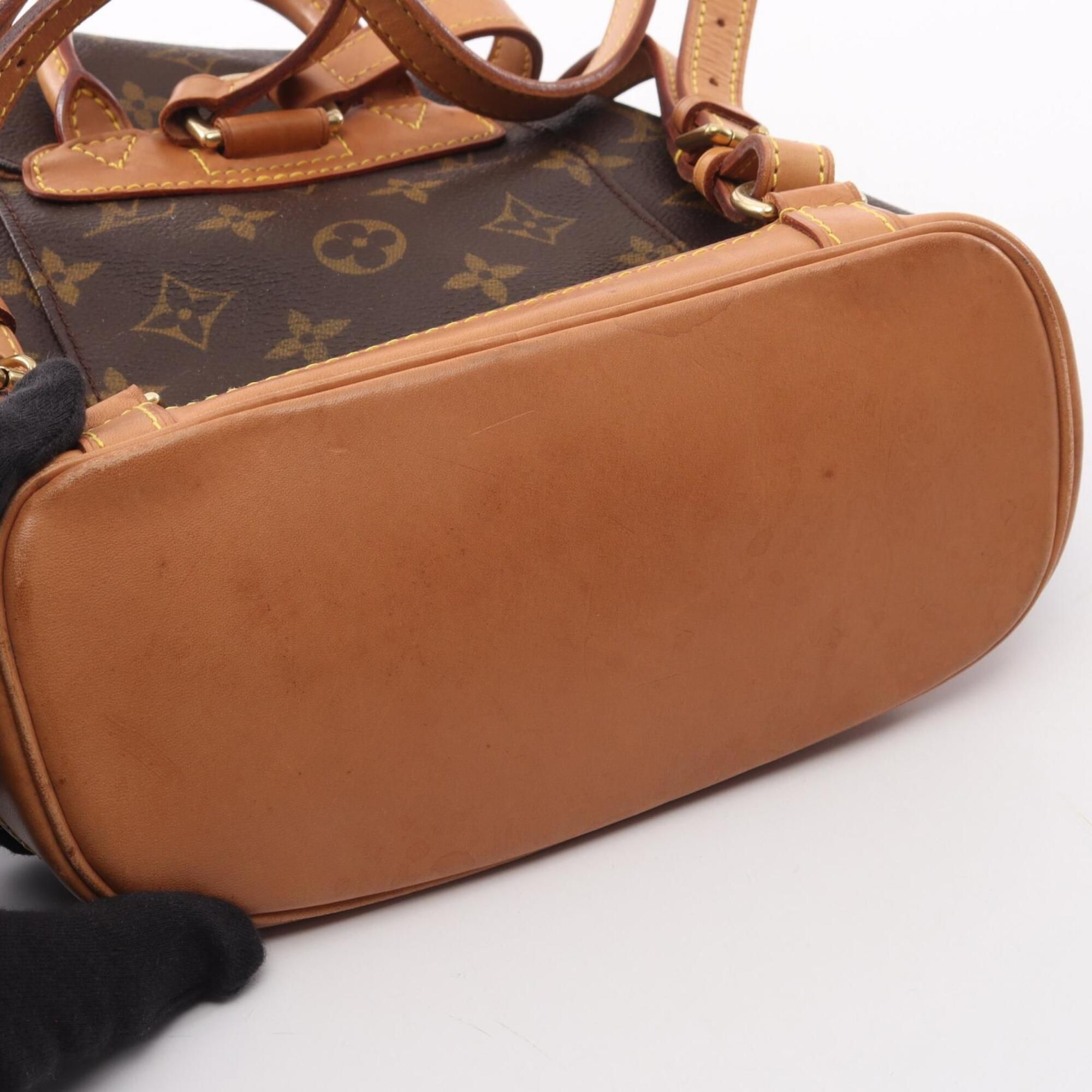 Coated Canvas Leather Backpack (Pre-Owned) - Louis Vuitton - Modalova