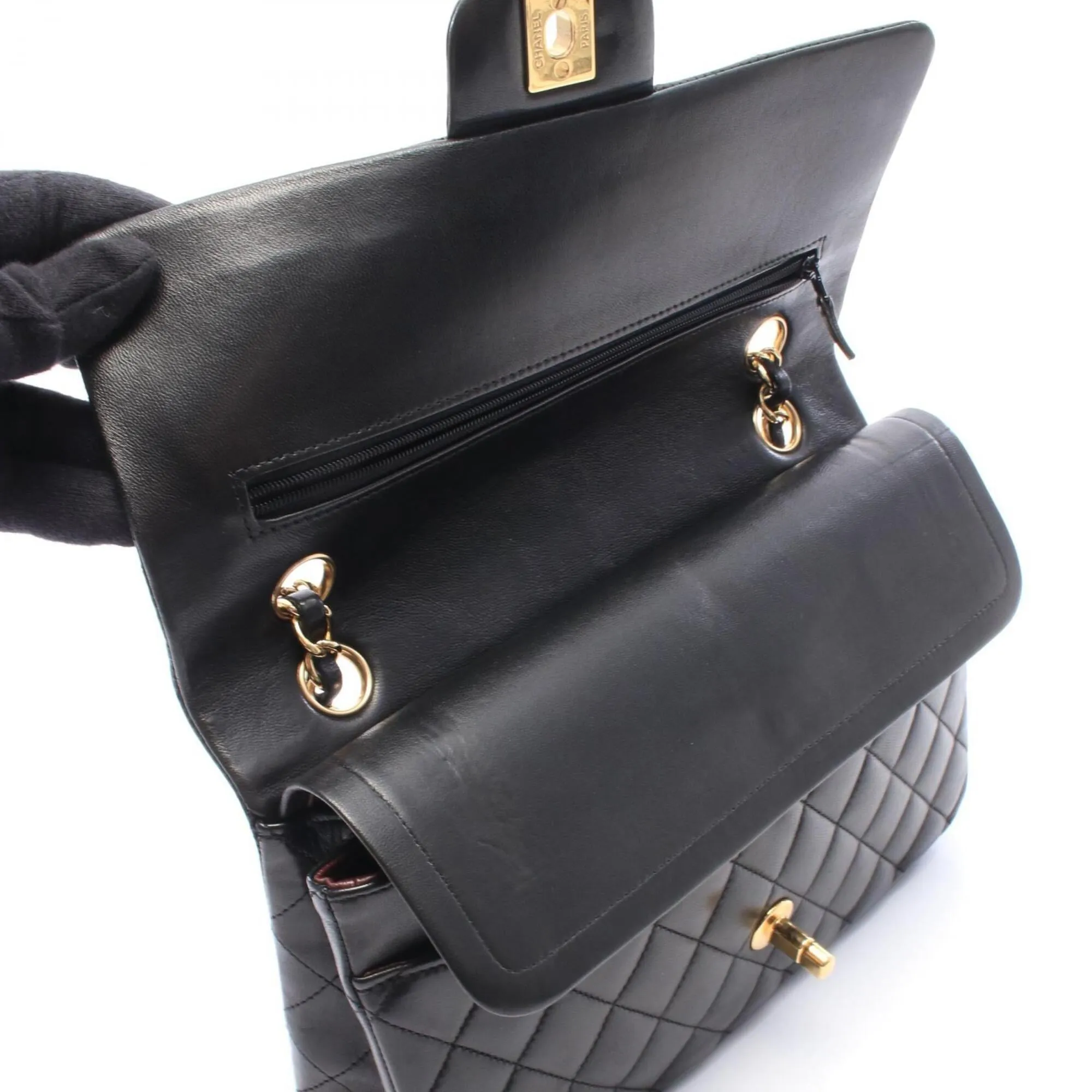 Leather Handbag Shoulder Bag (Pre-Owned) - Chanel - Modalova
