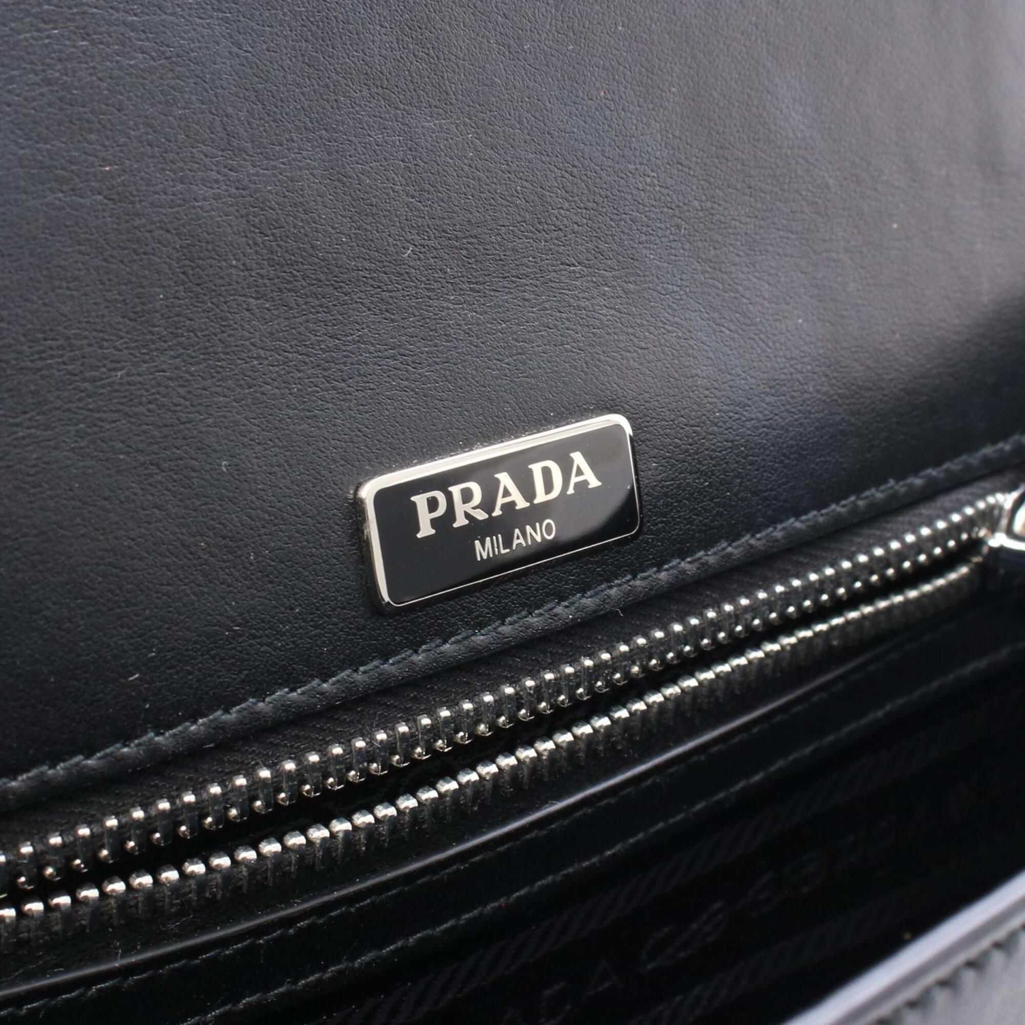 Leather Handbag (Pre-Owned) - Prada - Modalova
