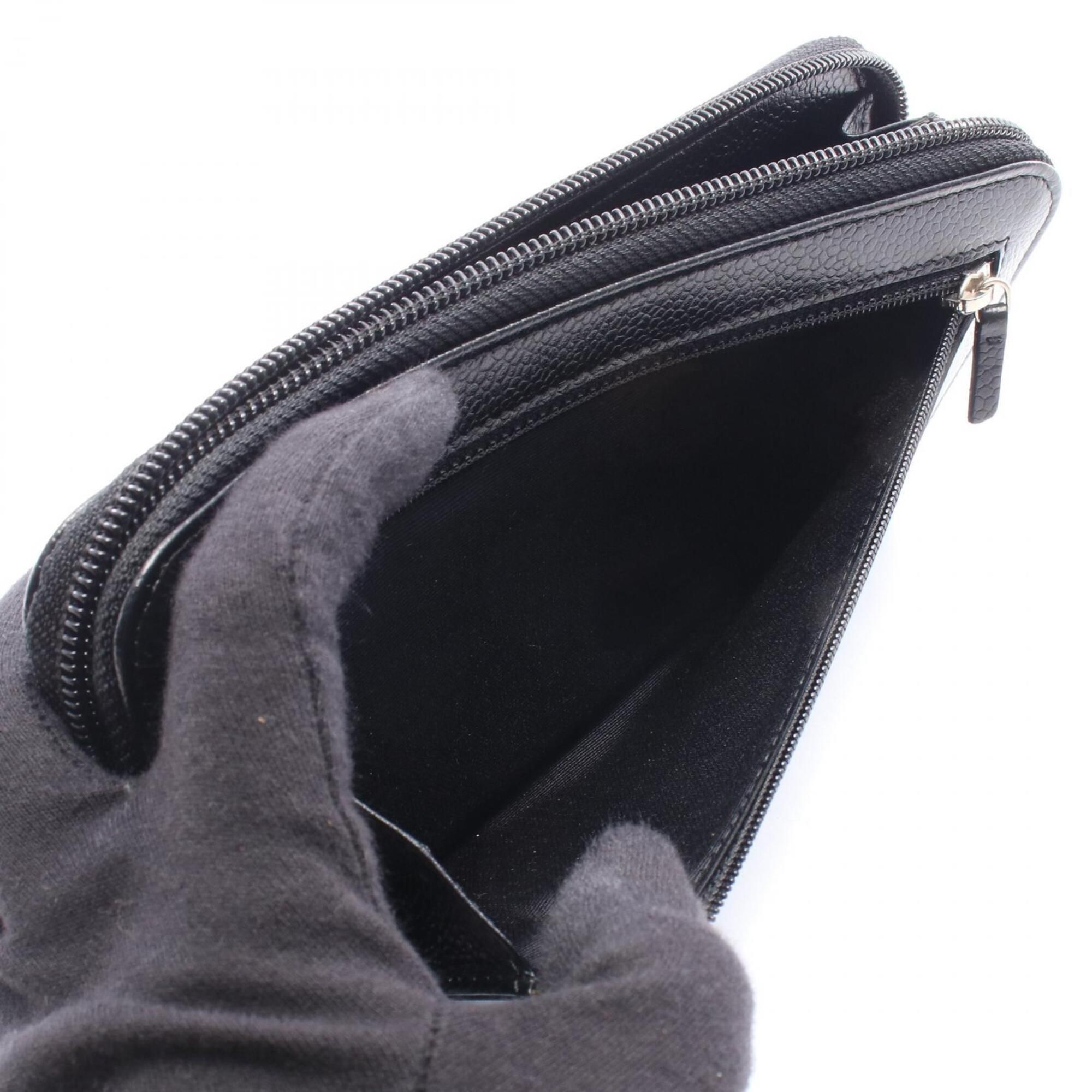 Grained Calfskin Long Wallet (Bi-Fold) (Pre-Owned) - Chanel - Modalova