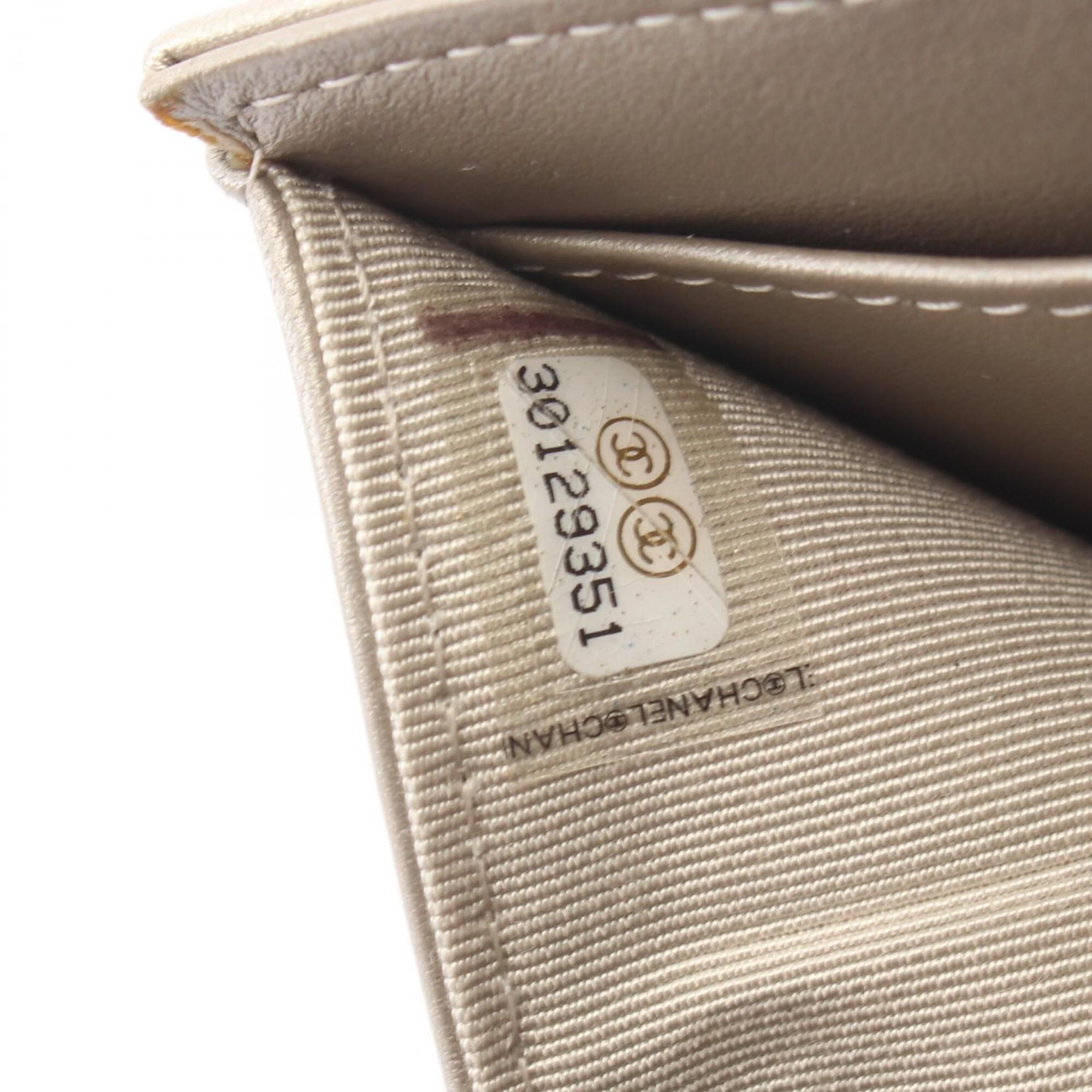 Leather Wallet (Tri-Fold) (Pre-Owned) - Chanel - Modalova