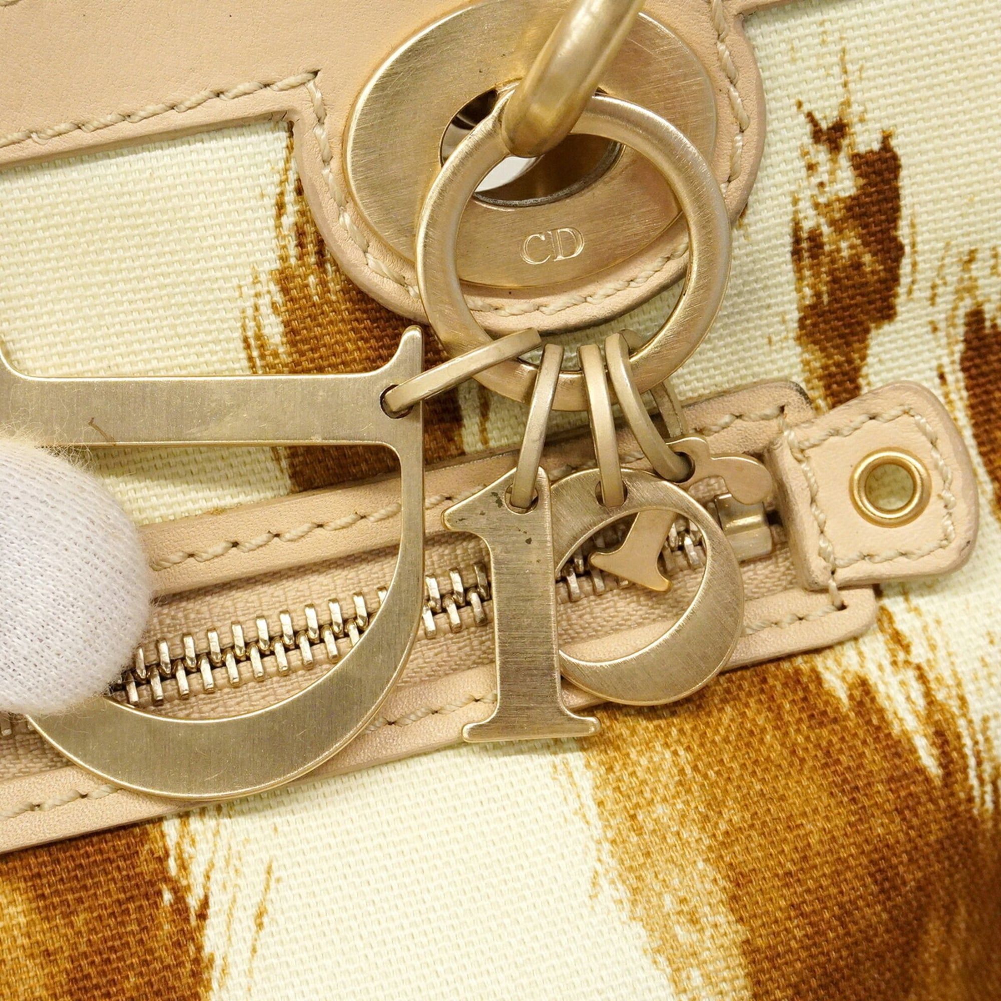 Canvas Handbag (Pre-Owned) - Christian Dior - Modalova